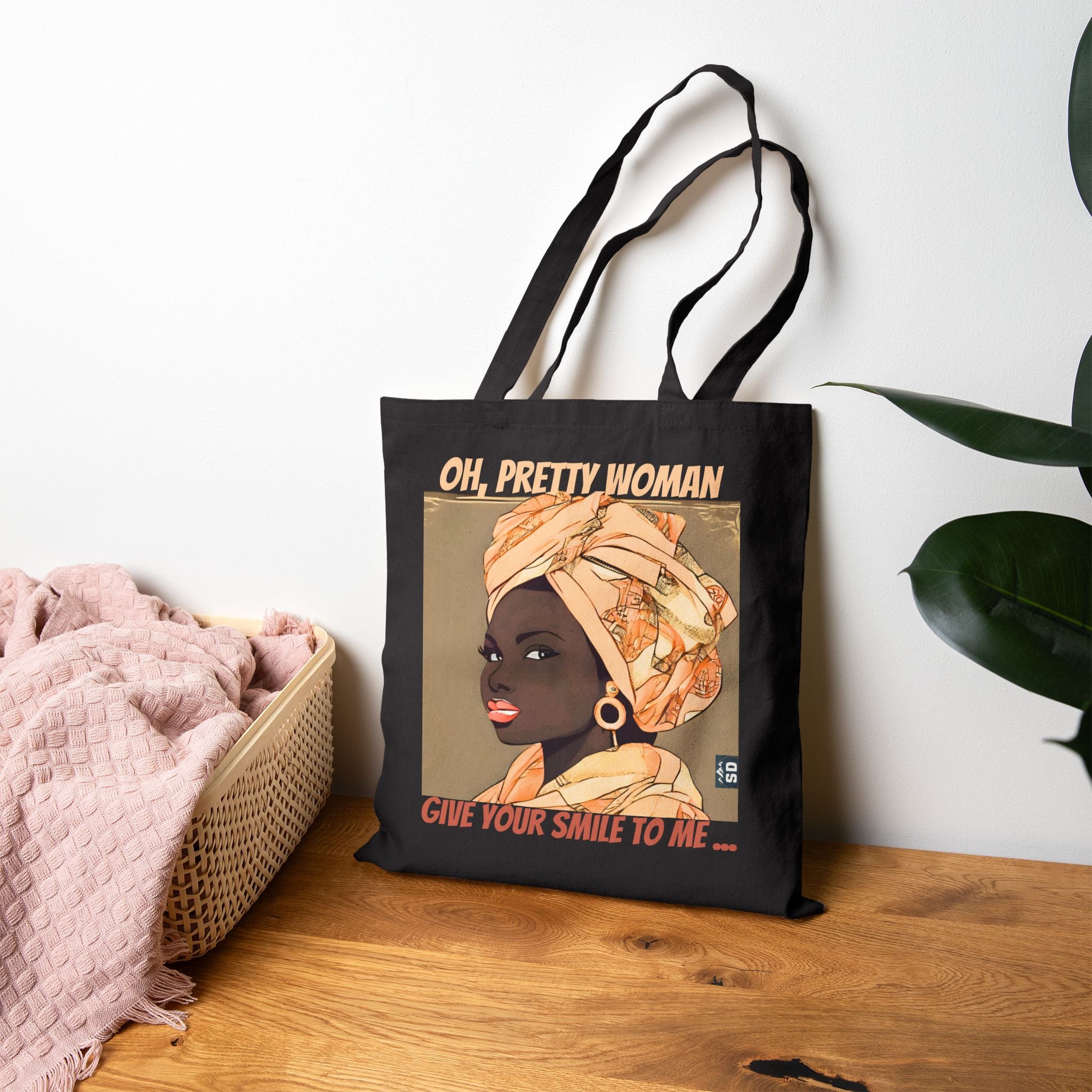 Oh, Pretty Woman Tote Bag | Stylish Carryall for Everyday Use, Eco-Friendly Shopping Bag, Gifts for Her, Fashionable Tote