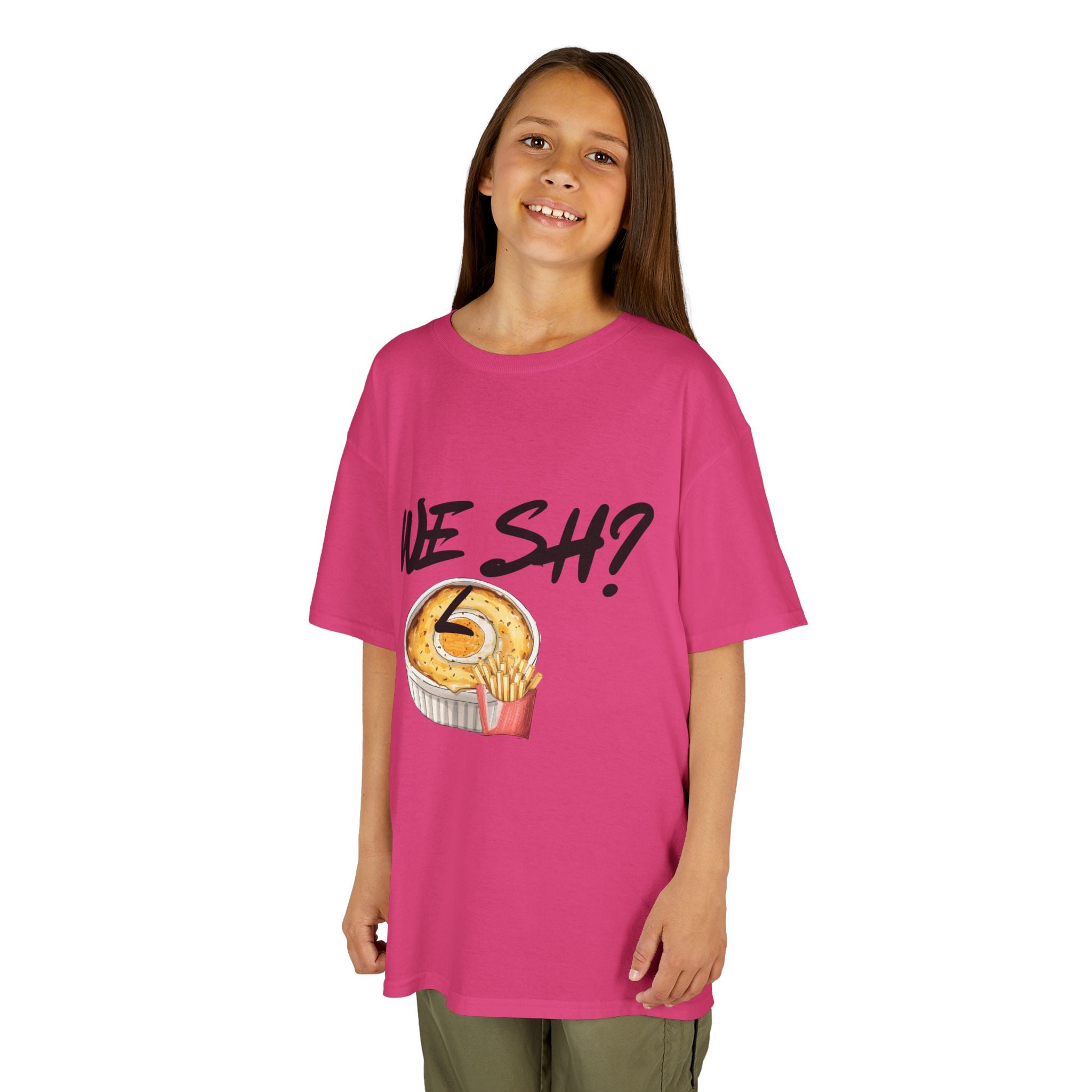 Kids T-Shirt Funny Wesh French North Dish Slang Tee