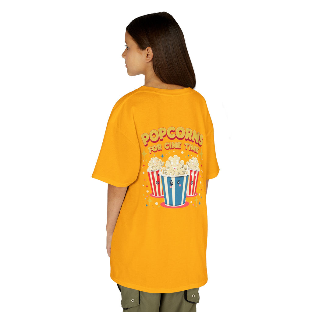 Kids Cinema T-Shirt, Fun Movie Tee for Children, Popcorn Graphic Shirt, Perfect for Movie Nights, Birthday Gift, Halloween Costume