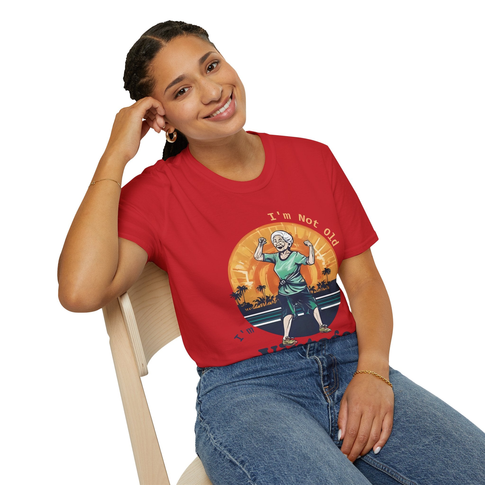 Vintage -I m not old - Zumba - T-Shirt