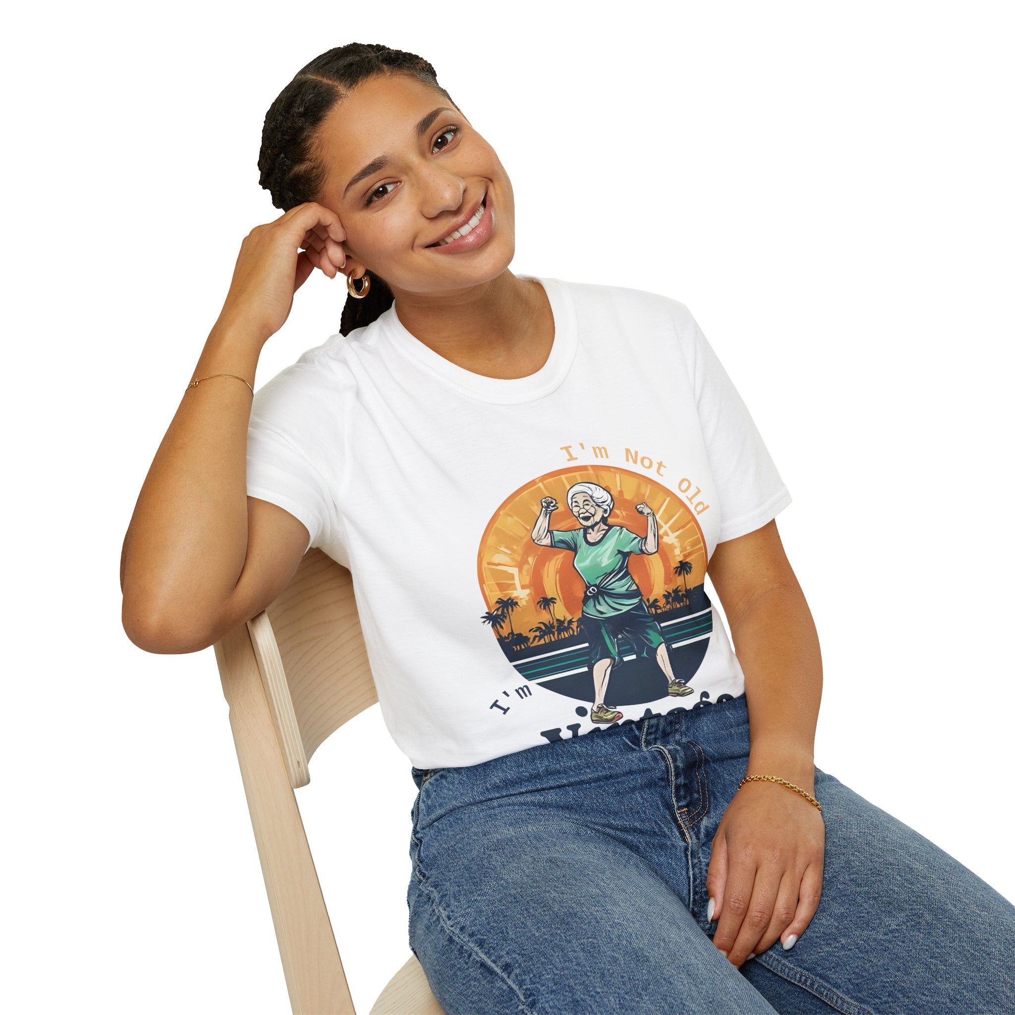 Vintage -I m not old - Zumba - T-Shirt