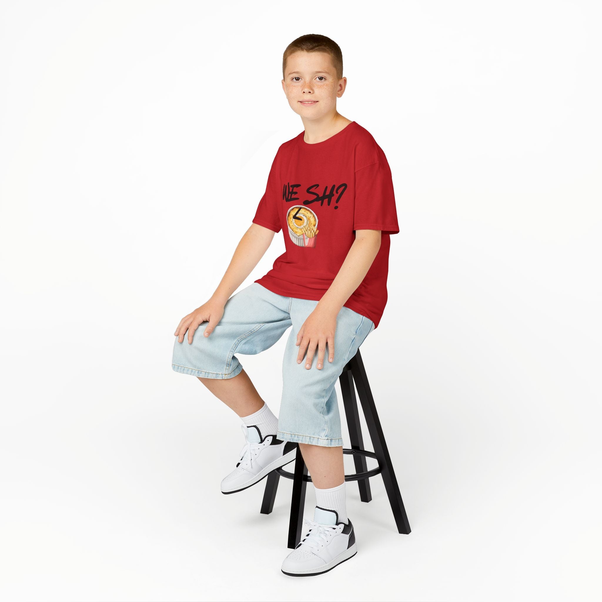 Kids T-Shirt Funny Wesh French North Dish Slang Tee