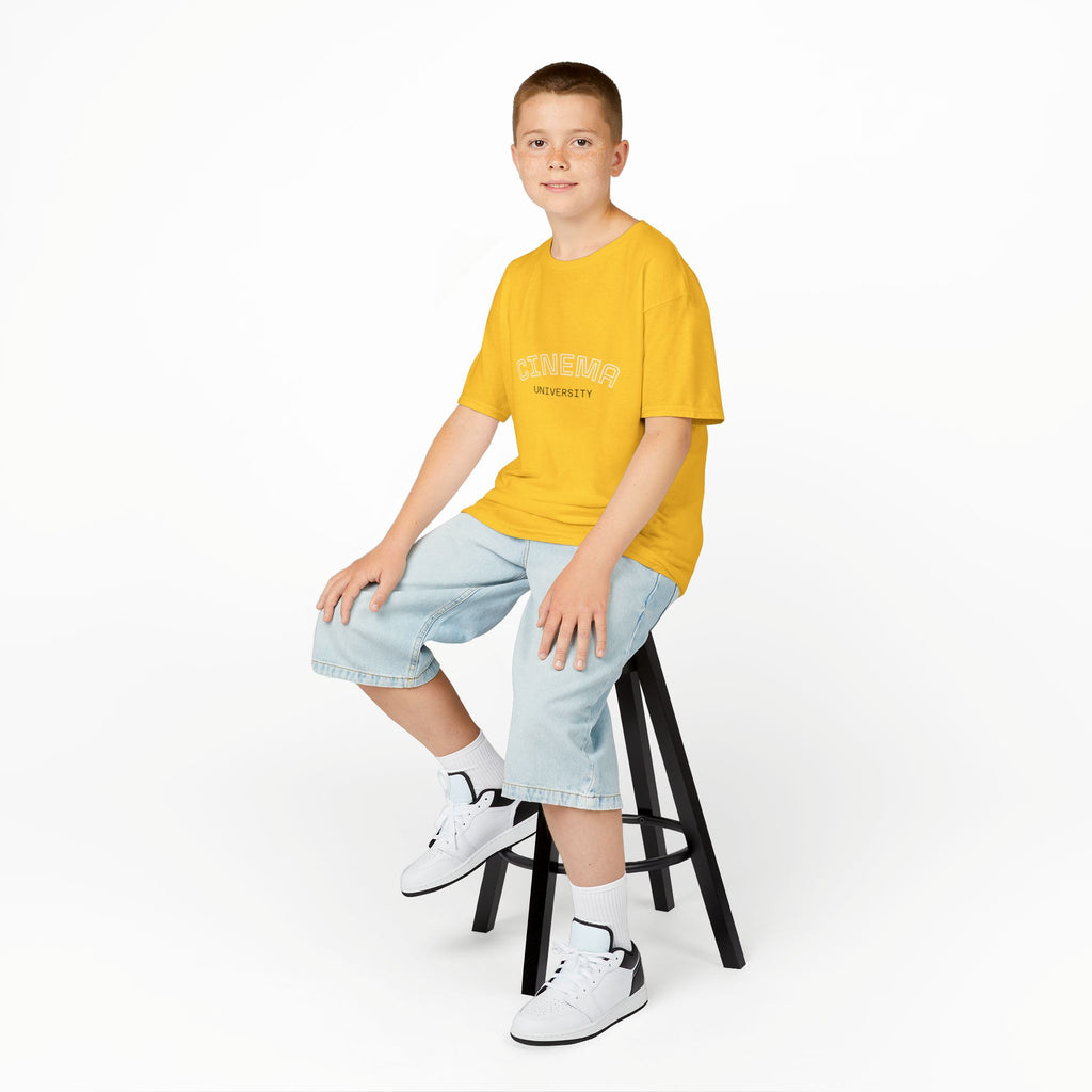 Kids Cinema T-Shirt, Fun Movie Tee for Children, Popcorn Graphic Shirt, Perfect for Movie Nights, Birthday Gift, Halloween Costume