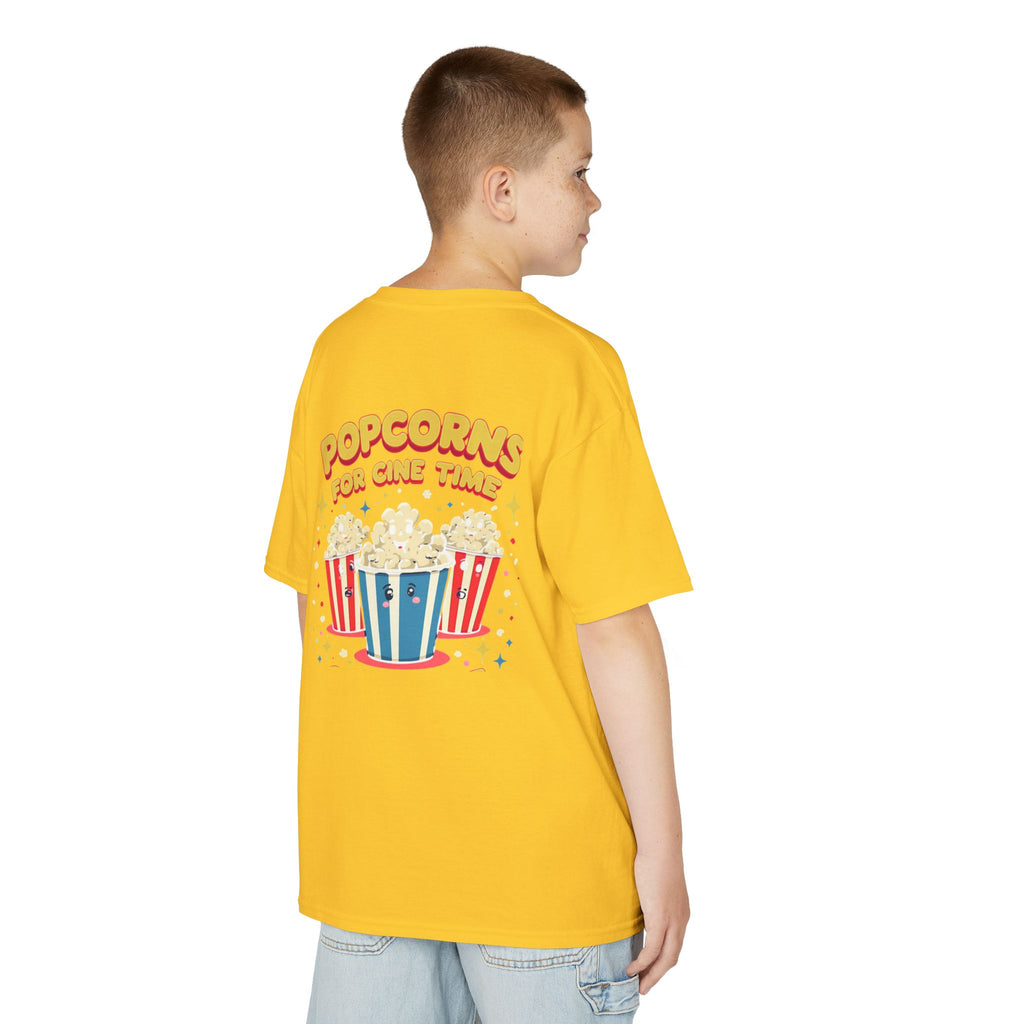 Kids Cinema T-Shirt, Fun Movie Tee for Children, Popcorn Graphic Shirt, Perfect for Movie Nights, Birthday Gift, Halloween Costume
