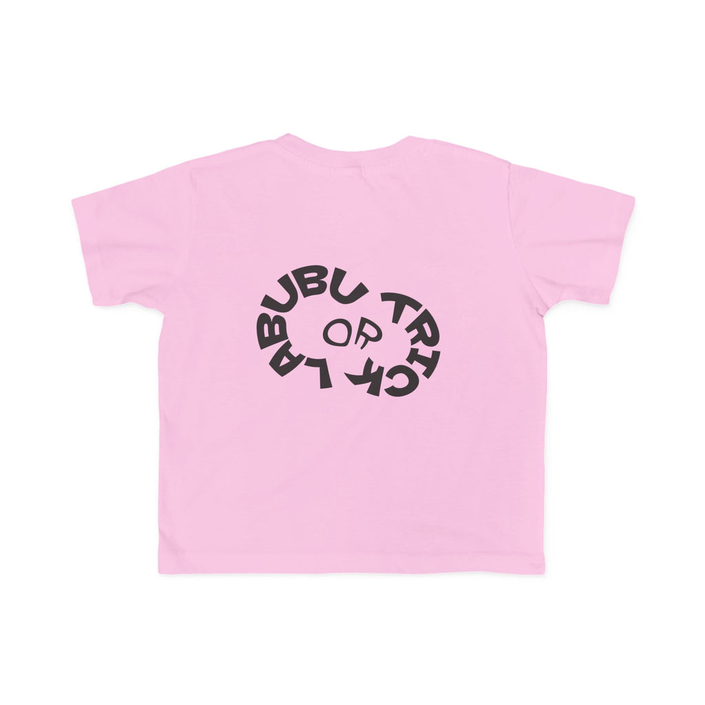 Halloween Toddler Tee with Pazuzu Labubu Toy Design