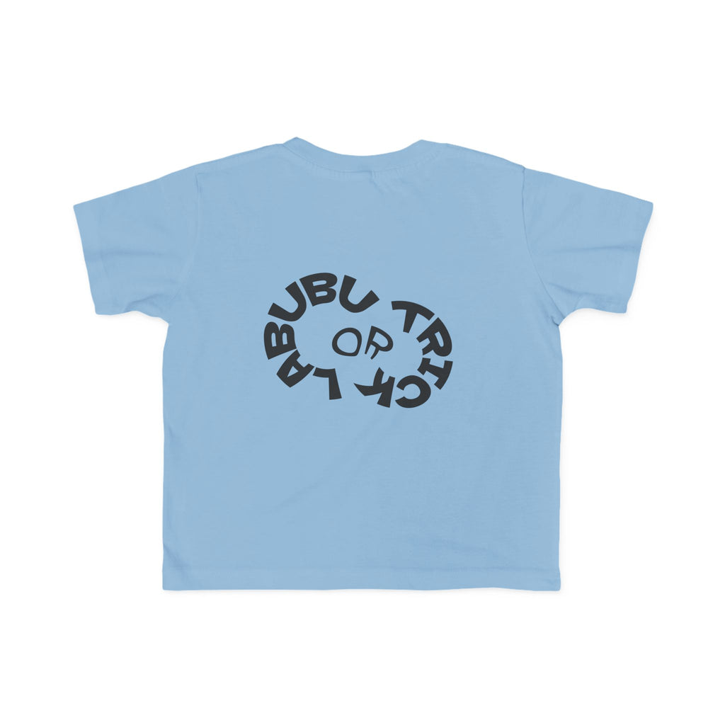 Halloween Toddler Tee with Pazuzu Labubu Toy Design