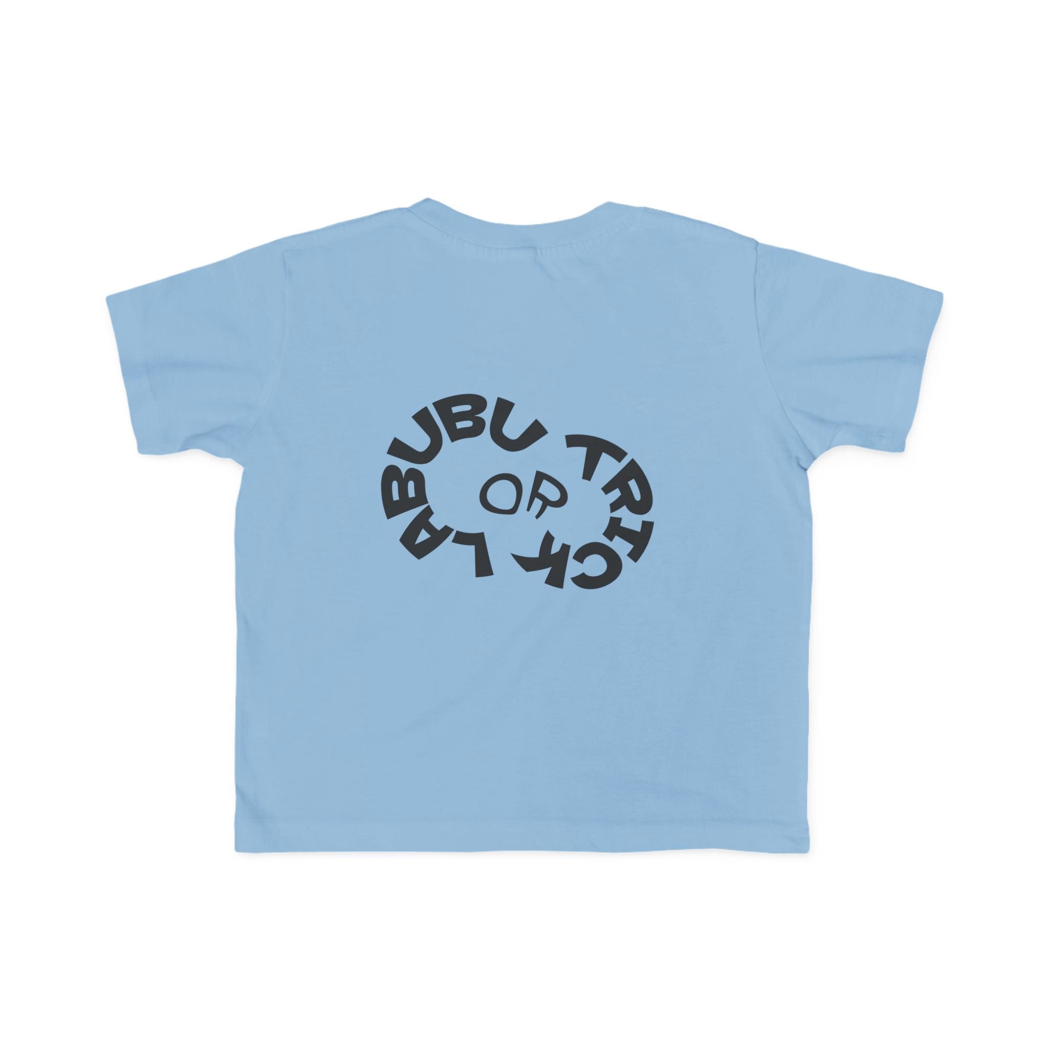 Halloween Toddler Tee with Pazuzu Labubu Toy Design