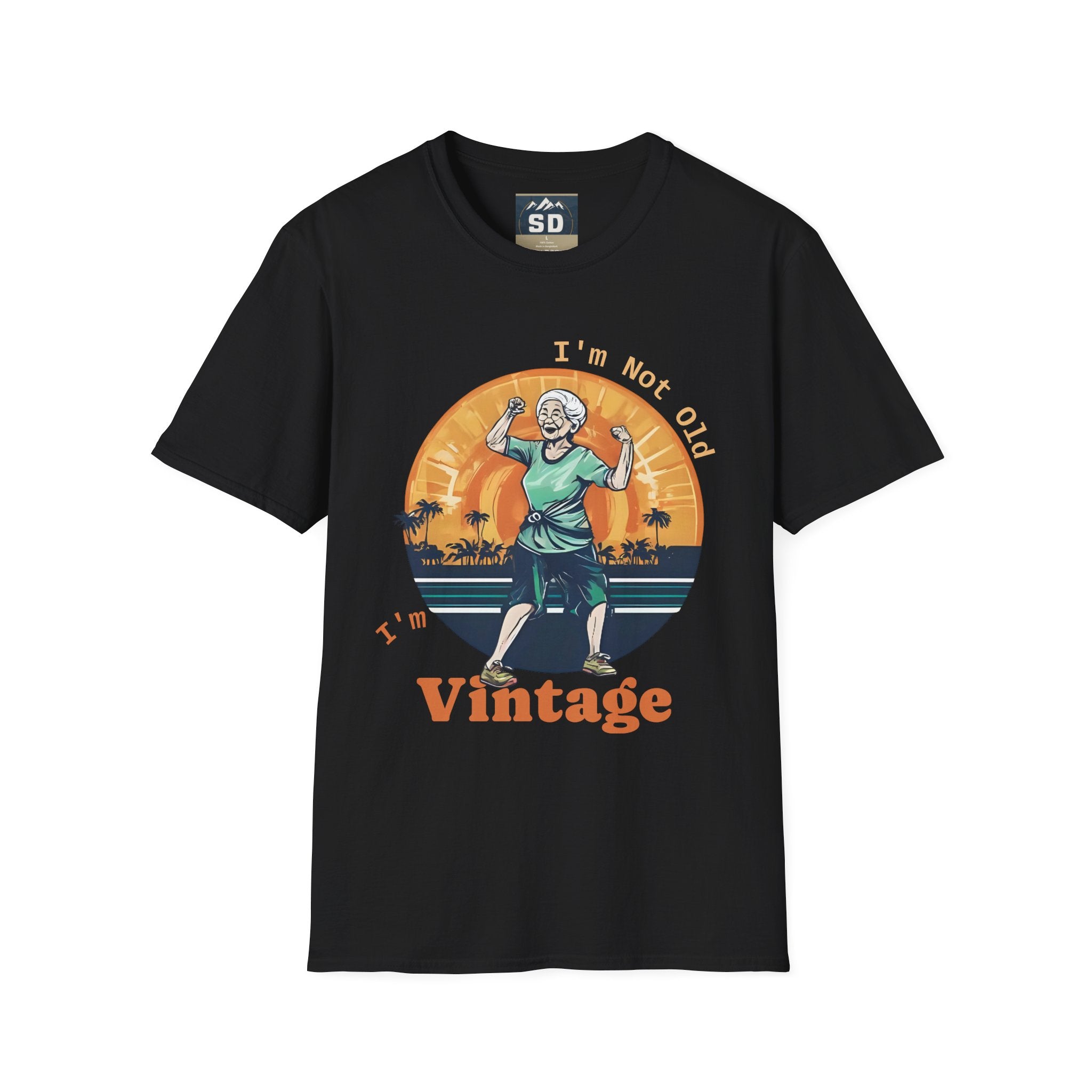 Vintage -I m not old - Zumba - T-Shirt