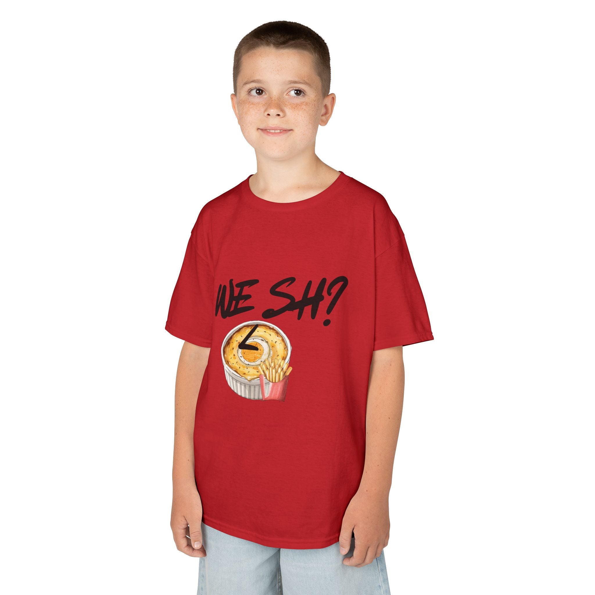 Kids T-Shirt Funny Wesh French North Dish Slang Tee
