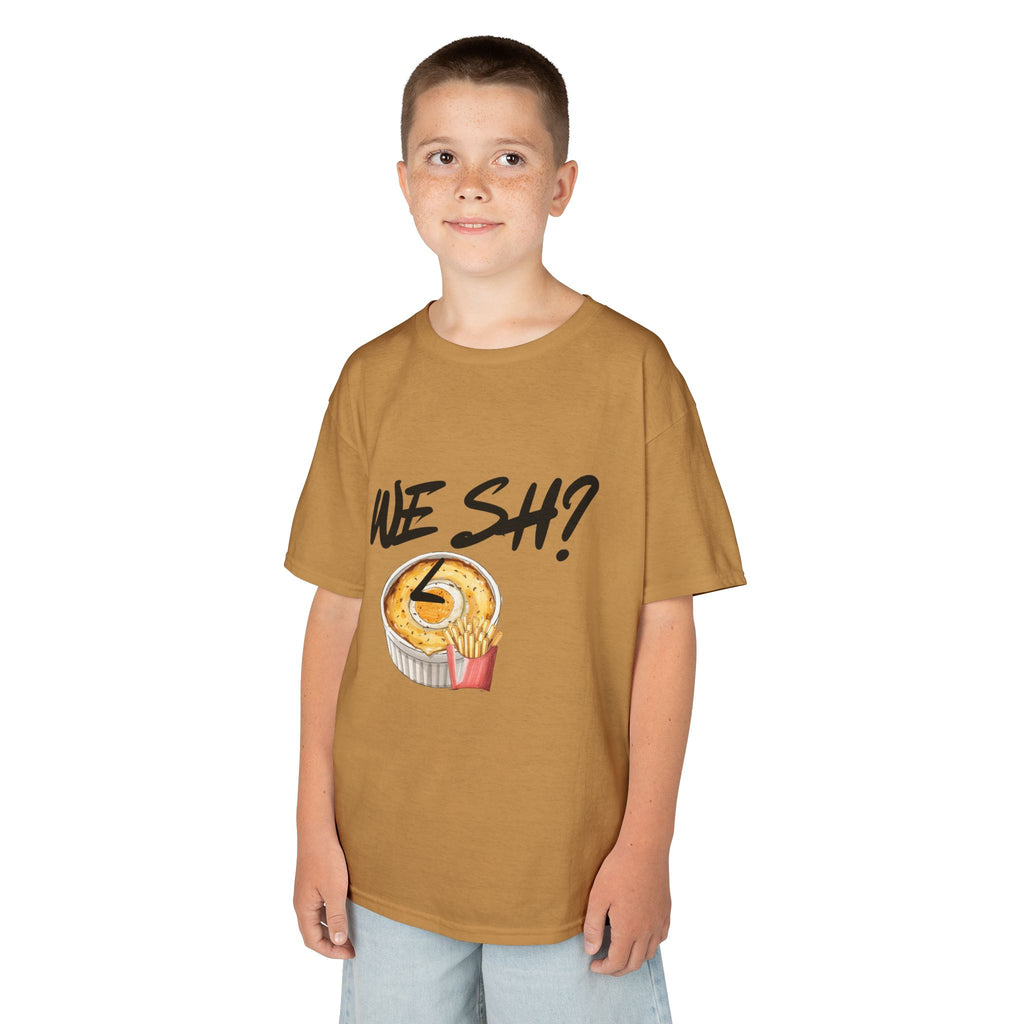 Kids T-Shirt Funny Wesh French North Dish Slang Tee