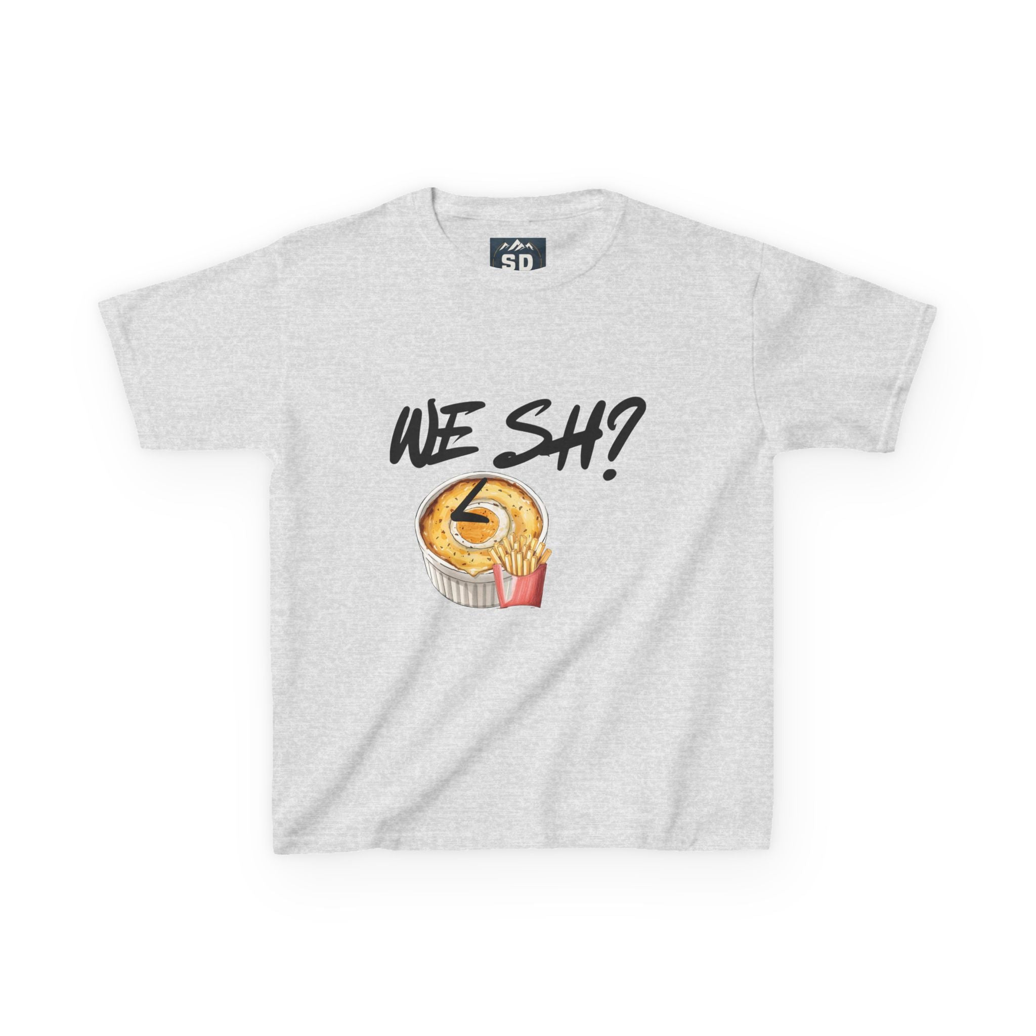 Kids T-Shirt Funny Wesh French North Dish Slang Tee