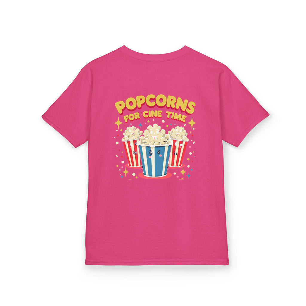 Kids Cinema T-Shirt, Fun Movie Tee for Children, Popcorn Graphic Shirt, Perfect for Movie Nights, Birthday Gift, Halloween Costume