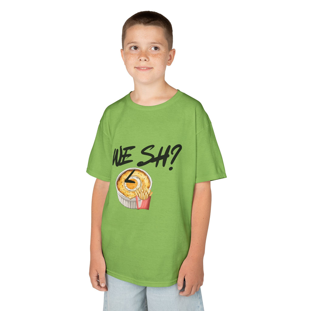 Kids T-Shirt Funny Wesh French North Dish Slang Tee
