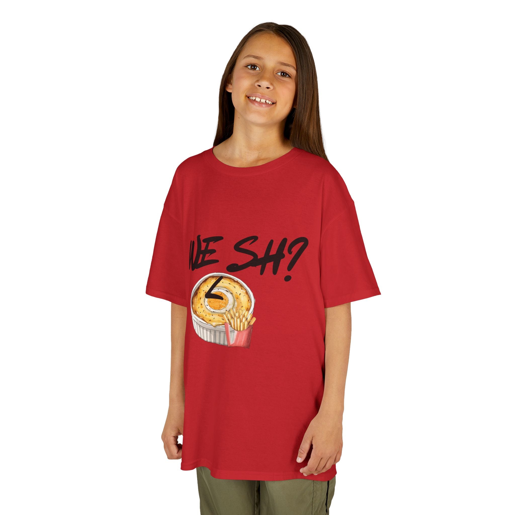 Kids T-Shirt Funny Wesh French North Dish Slang Tee