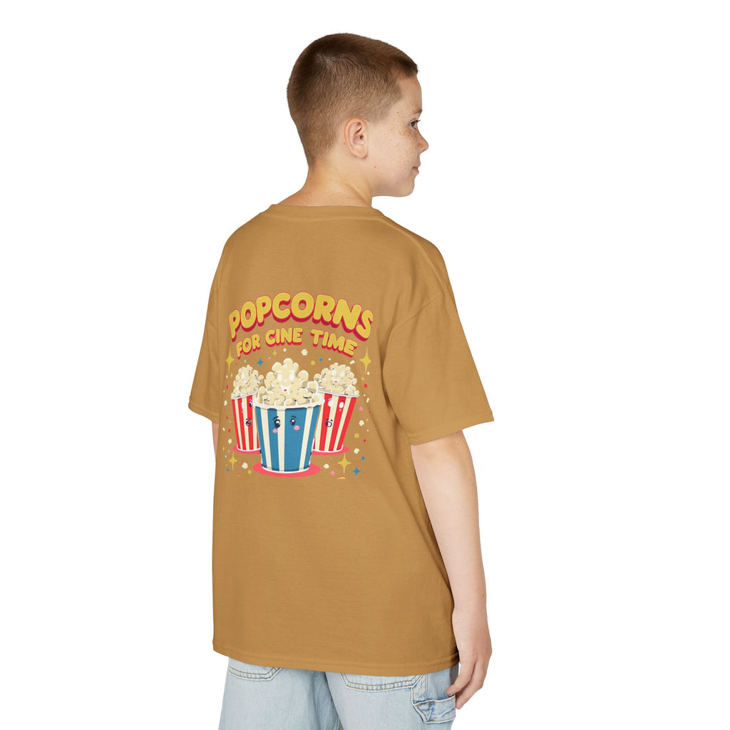 Kids Cinema T-Shirt, Fun Movie Tee for Children, Popcorn Graphic Shirt, Perfect for Movie Nights, Birthday Gift, Halloween Costume