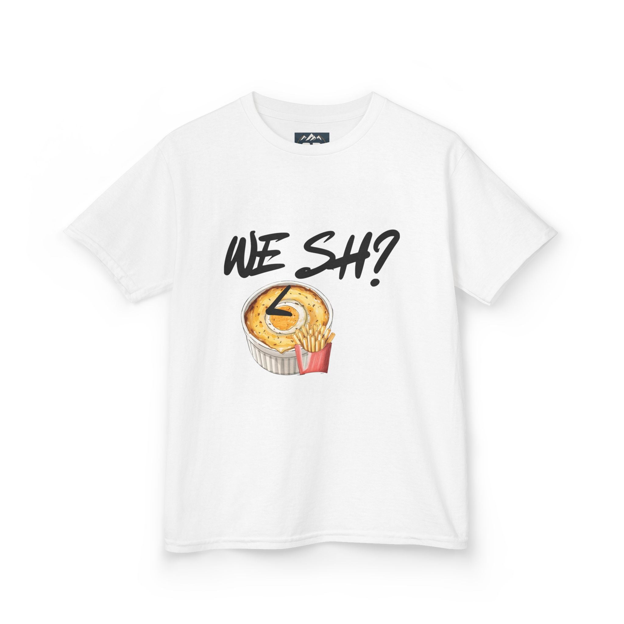 Kids T-Shirt Funny Wesh French North Dish Slang Tee