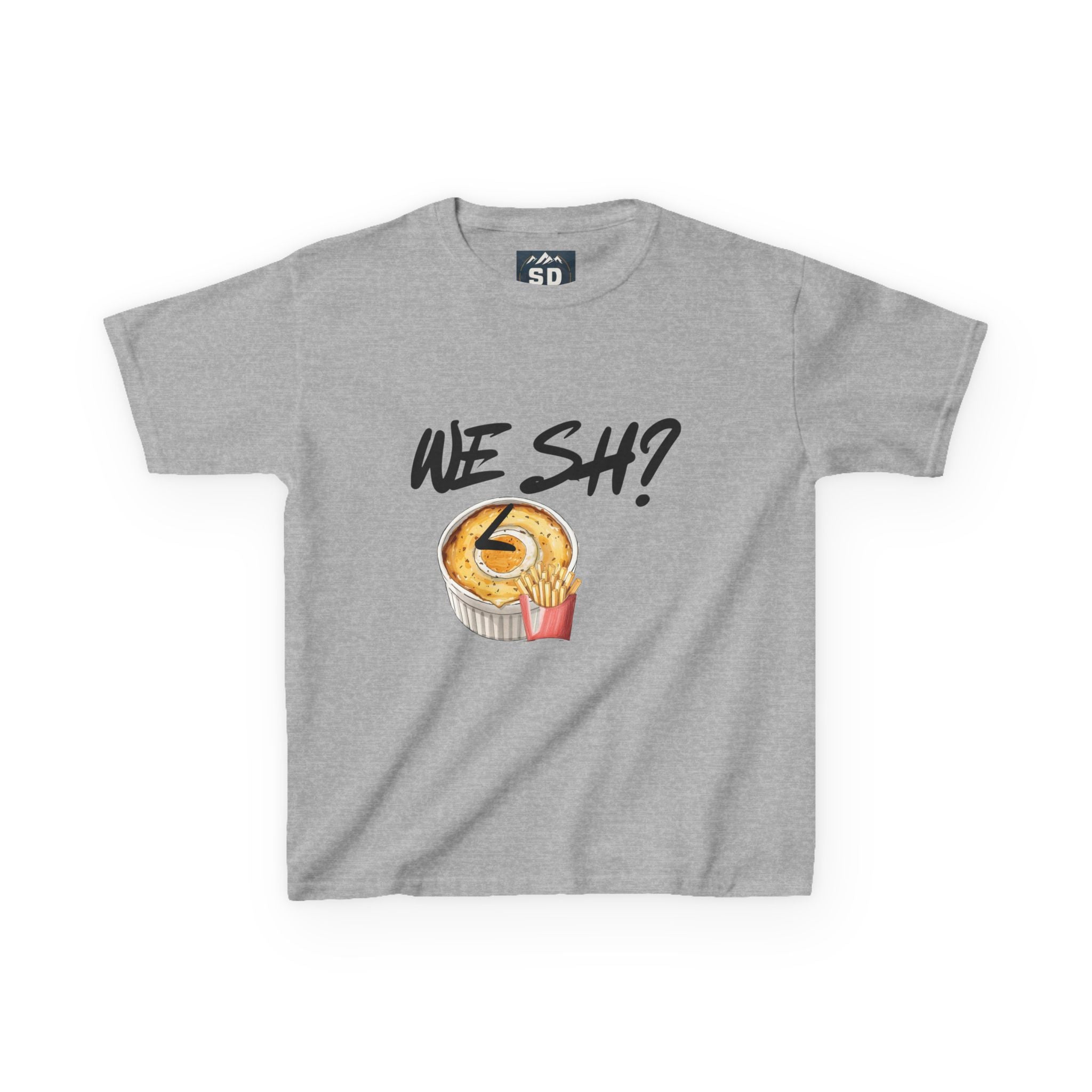 Kids T-Shirt Funny Wesh French North Dish Slang Tee