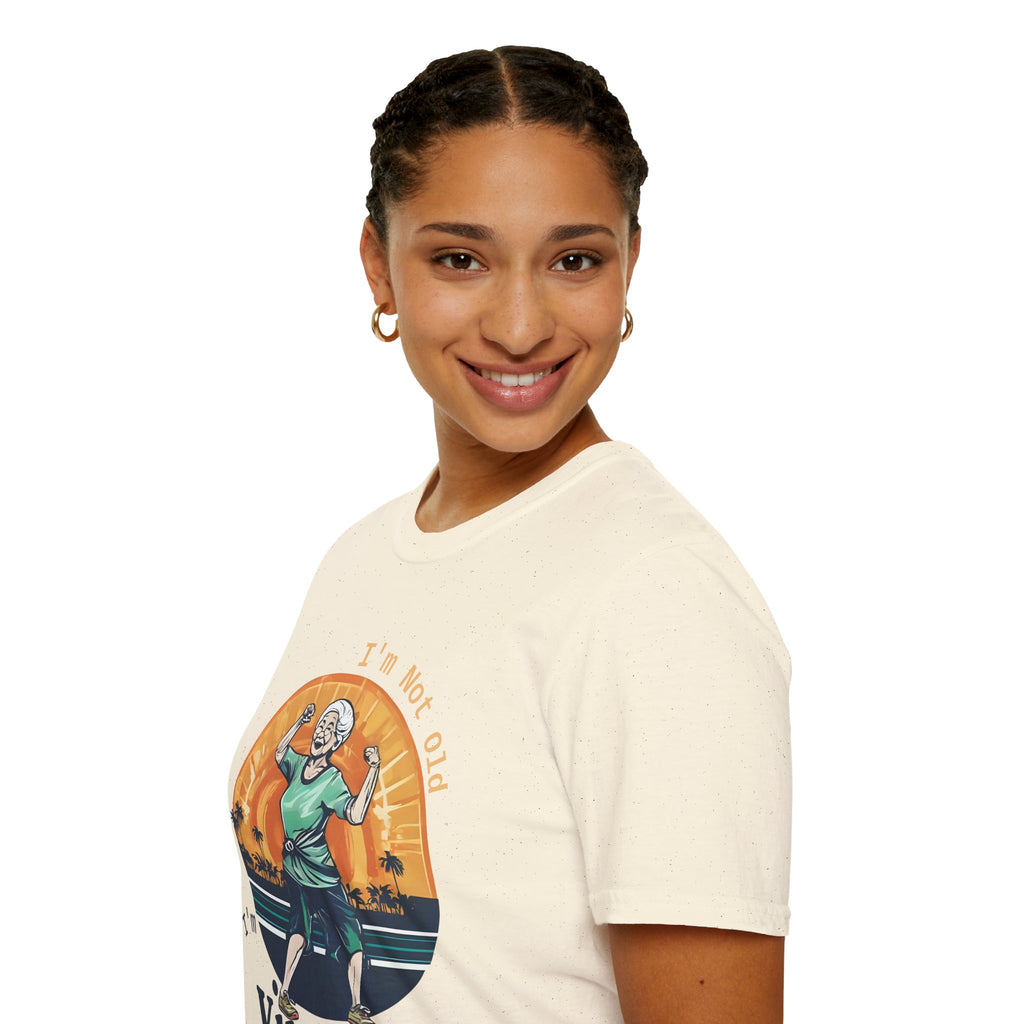 Vintage -I m not old - Zumba - T-Shirt