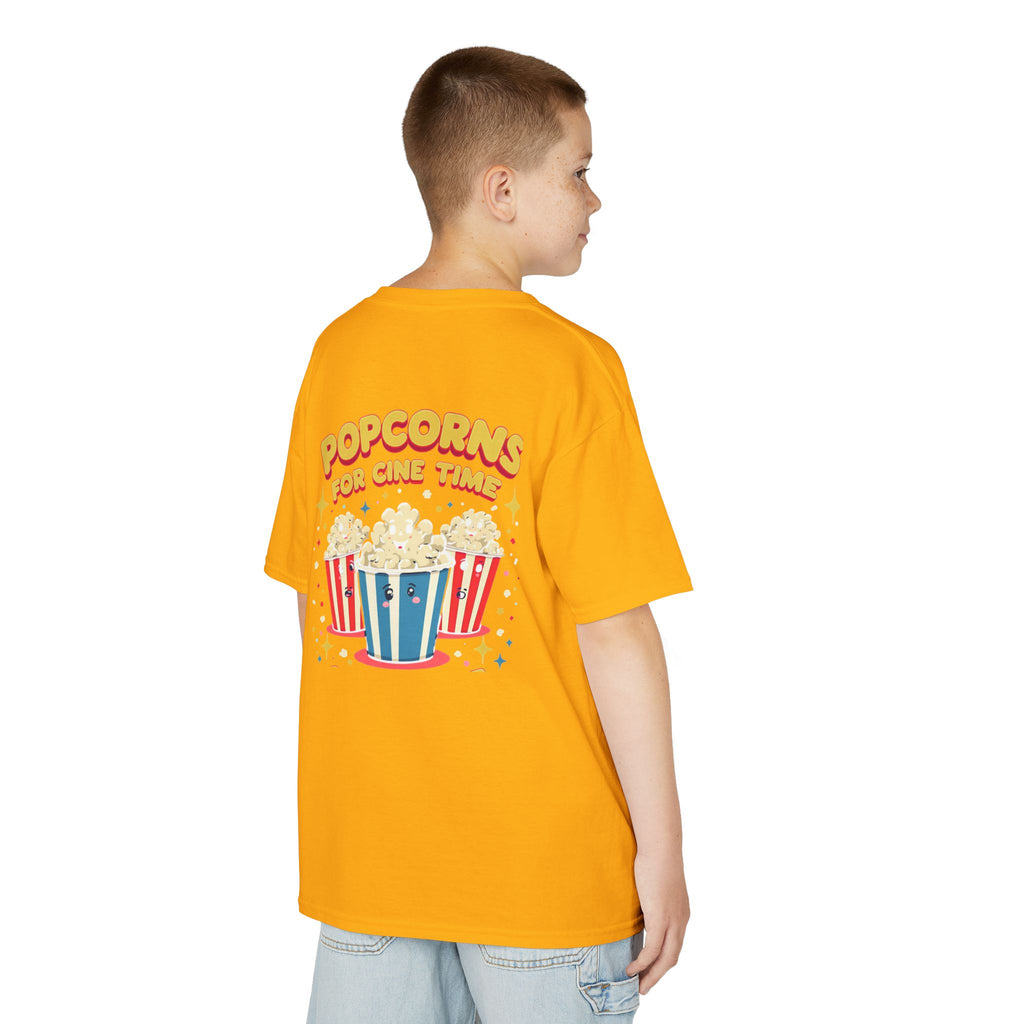 Kids Cinema T-Shirt, Fun Movie Tee for Children, Popcorn Graphic Shirt, Perfect for Movie Nights, Birthday Gift, Halloween Costume