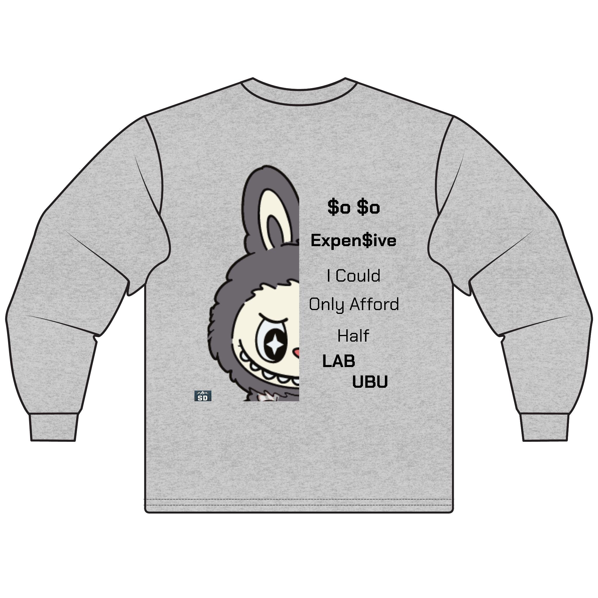 Funny Labubu Unisex Long Sleeve T-Shirt