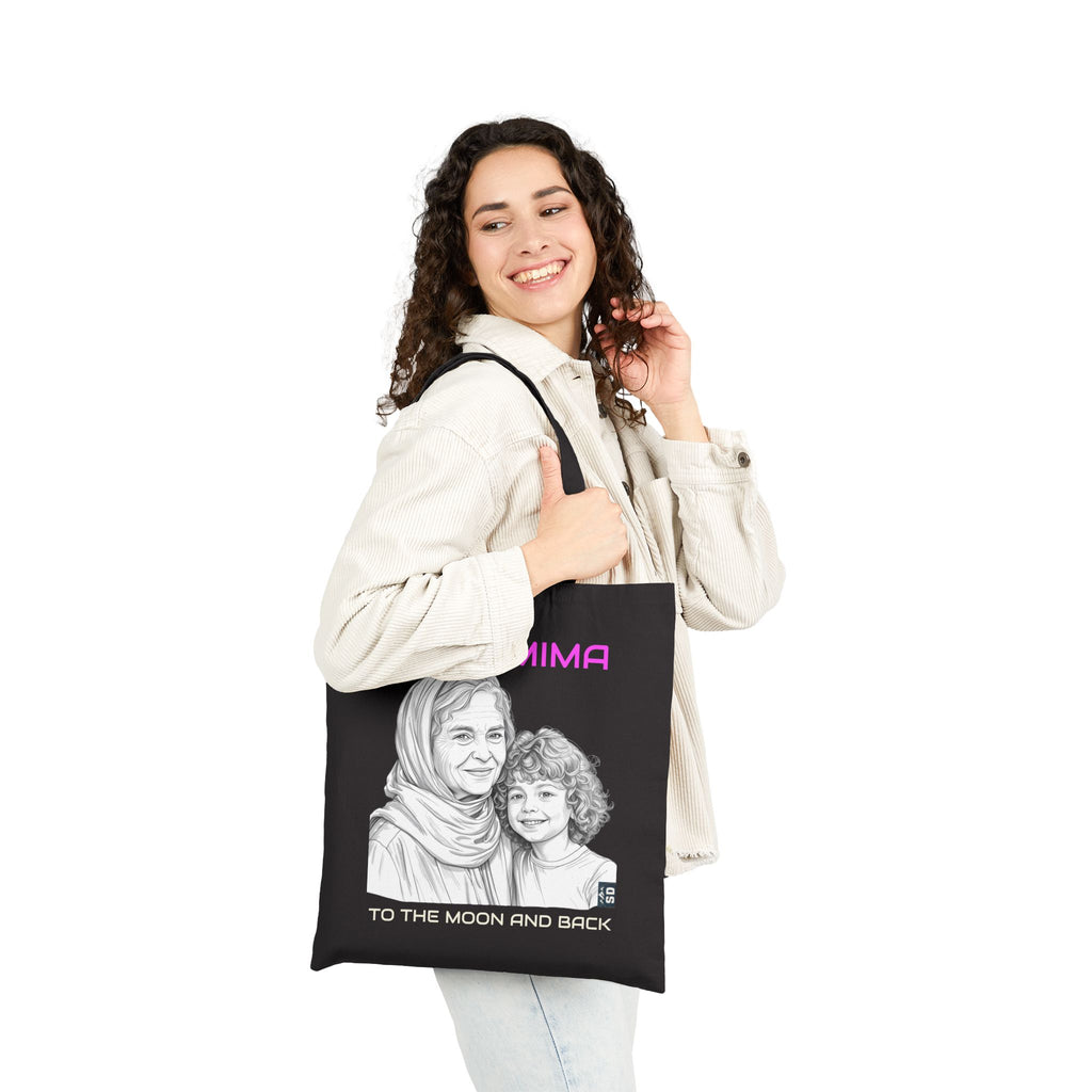 Love Grandma Canvas Tote Bag