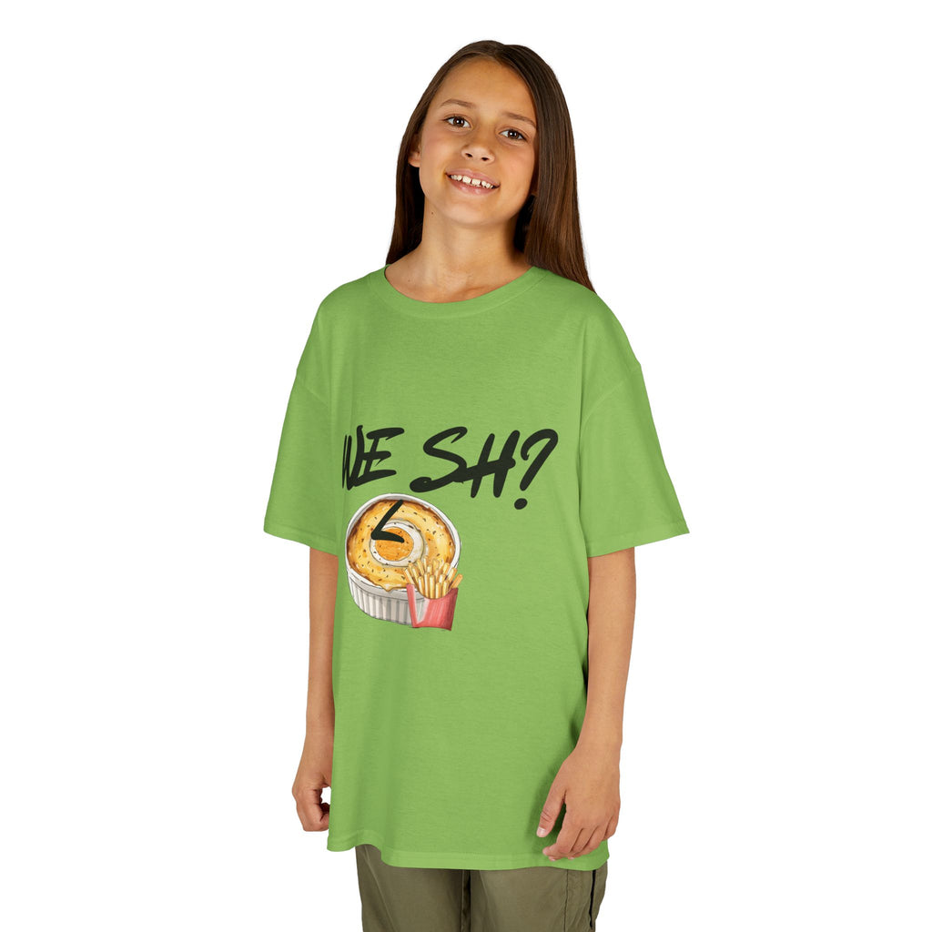 Kids T-Shirt Funny Wesh French North Dish Slang Tee