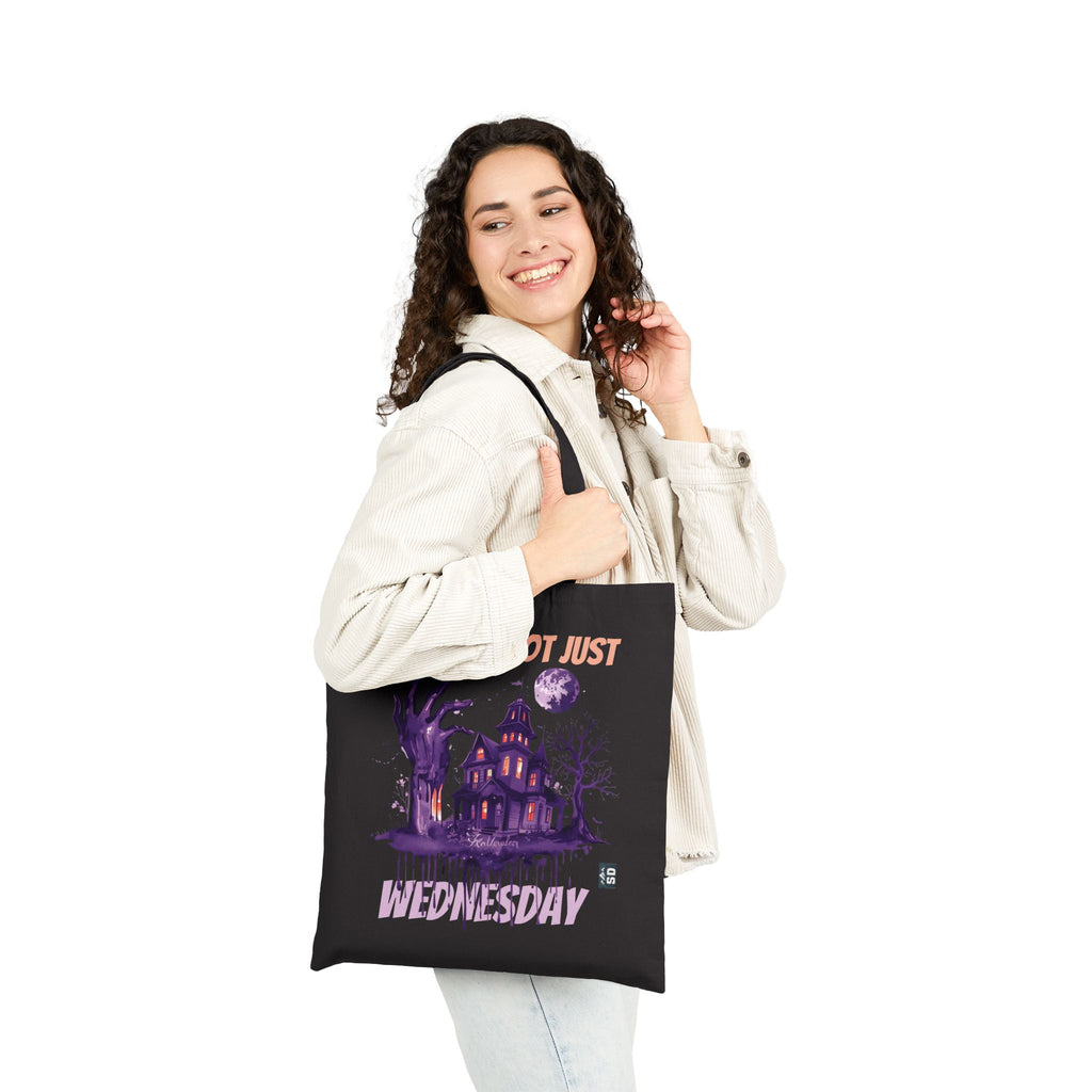 Tote Bag Wednesday Movie Reference Funny Quote Canvas Bag