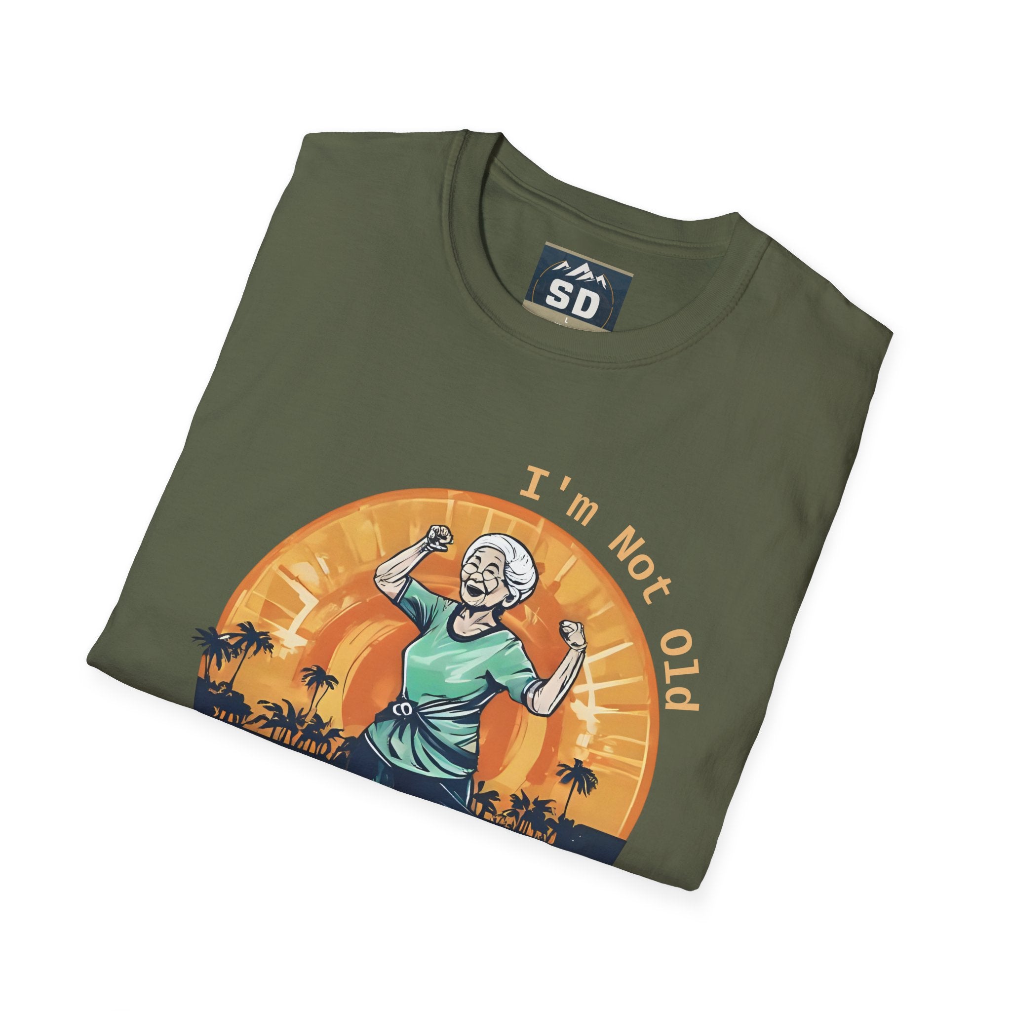 Vintage -I m not old - Zumba - T-Shirt