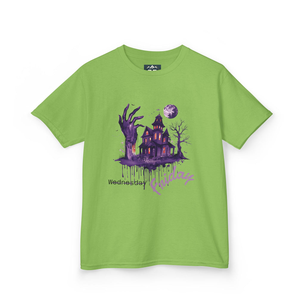 Kids Tee Fun Movie Wednesday T-Shirt Ideal for Halloween