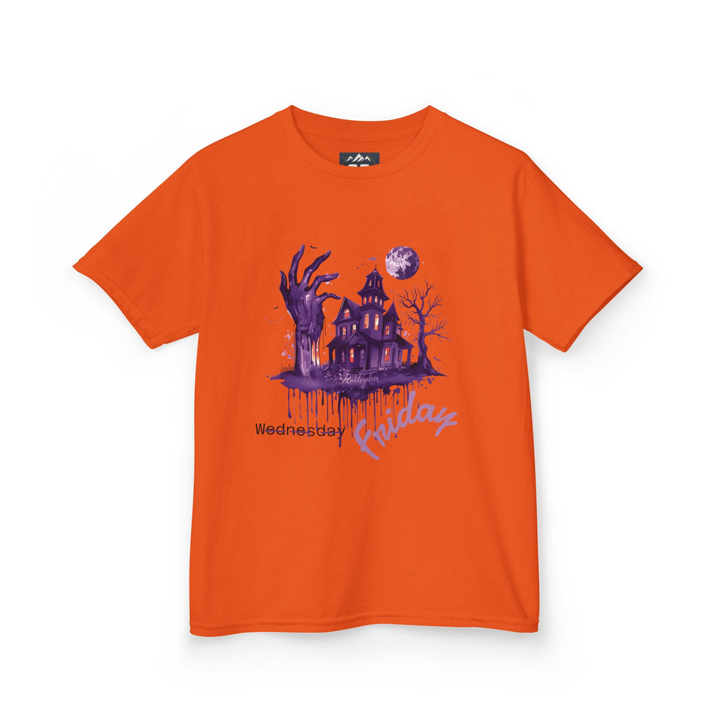 Kids Tee Fun Movie Wednesday T-Shirt Ideal for Halloween