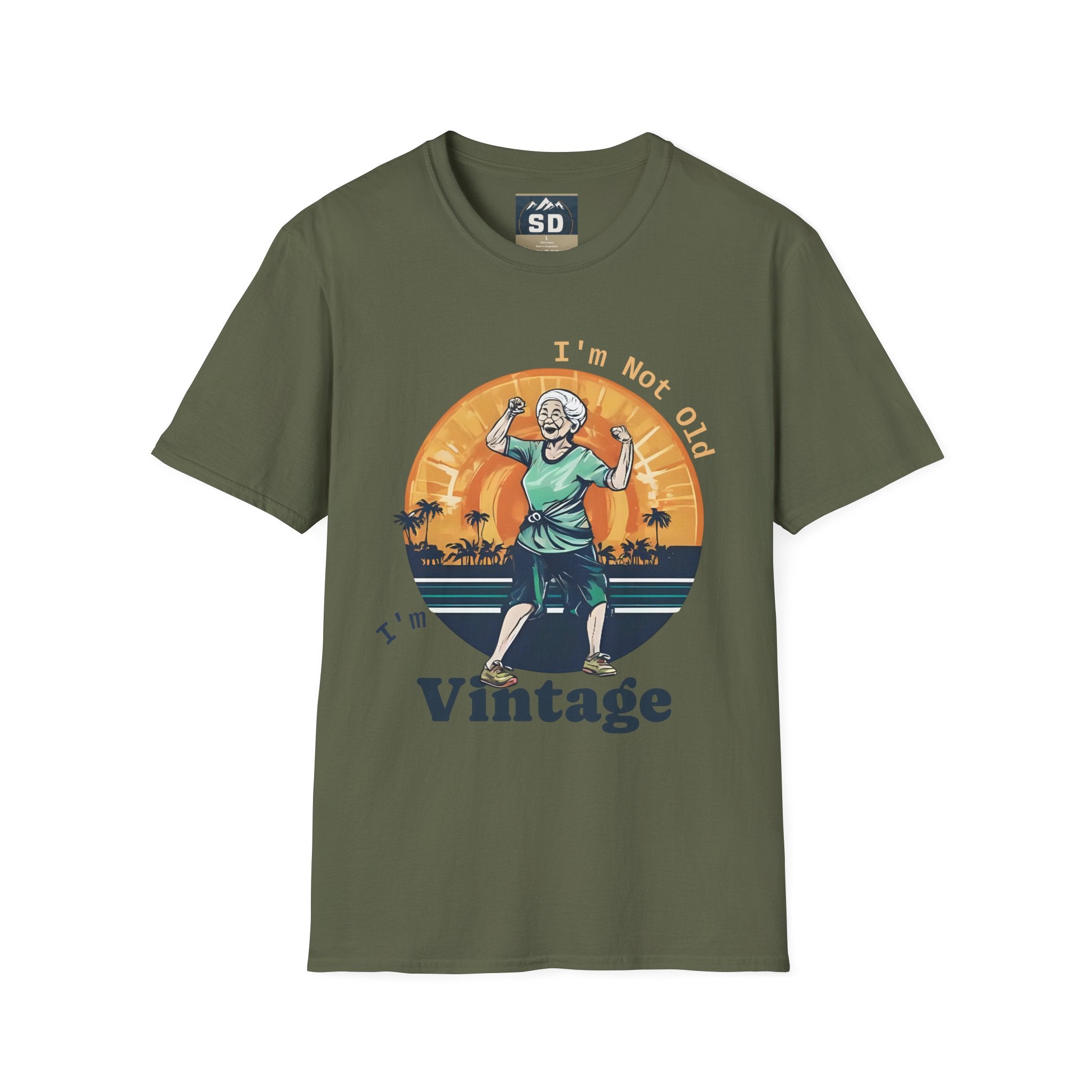Vintage -I m not old - Zumba - T-Shirt