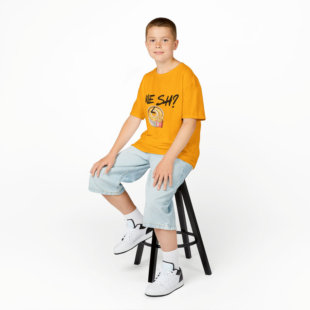 Kids T-Shirt Funny Wesh French North Dish Slang Tee