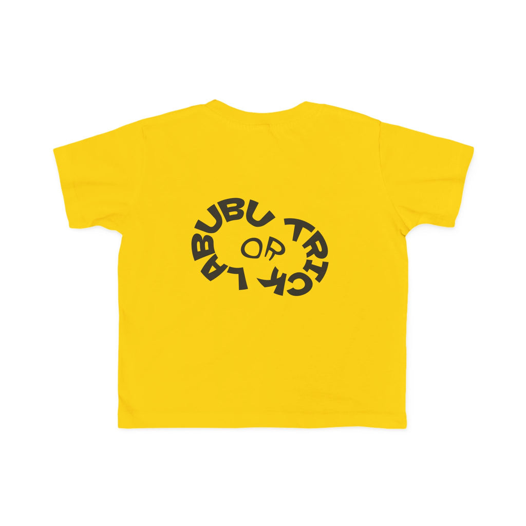 Toddler Halloween Tee with Labubu Witch Design