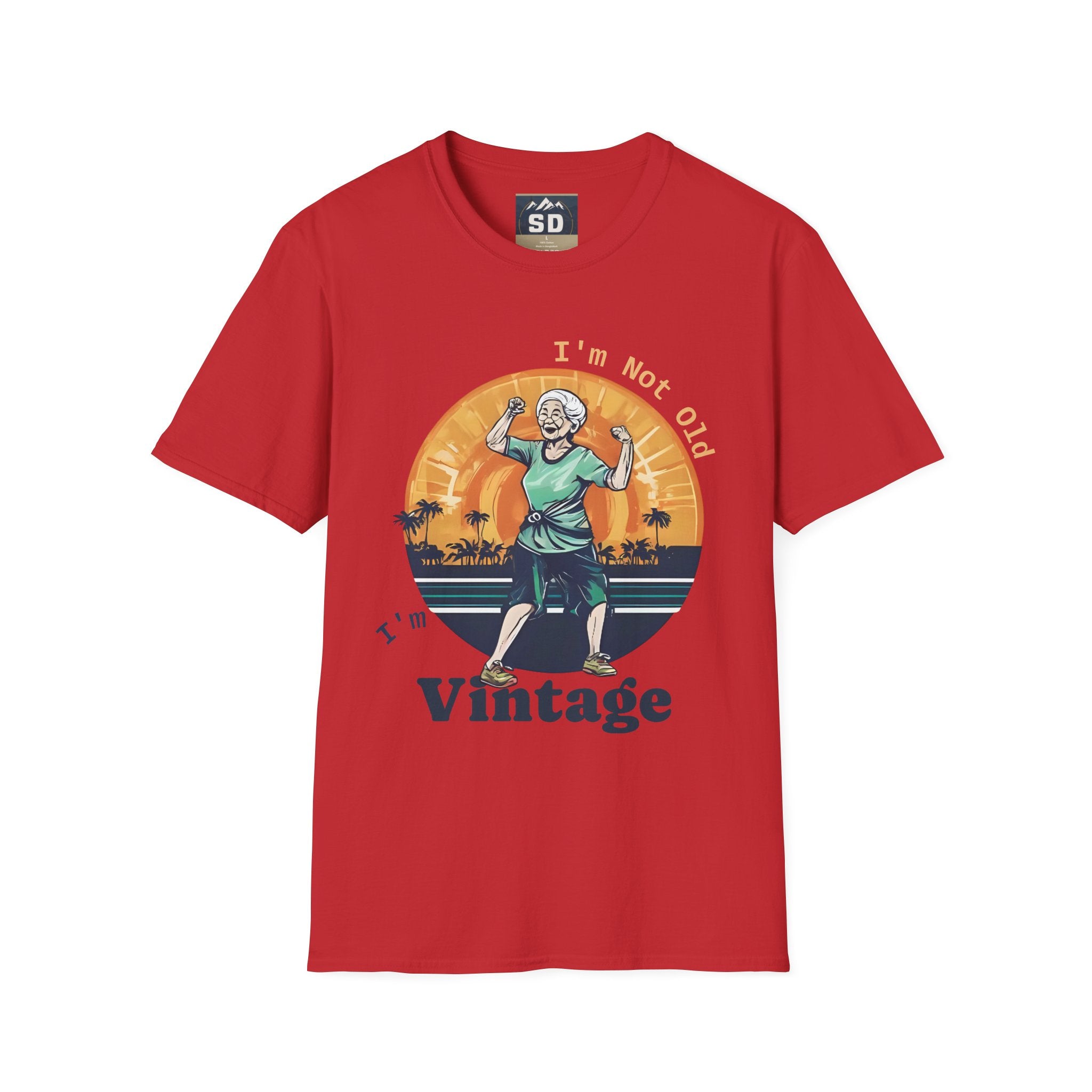 Vintage -I m not old - Zumba - T-Shirt