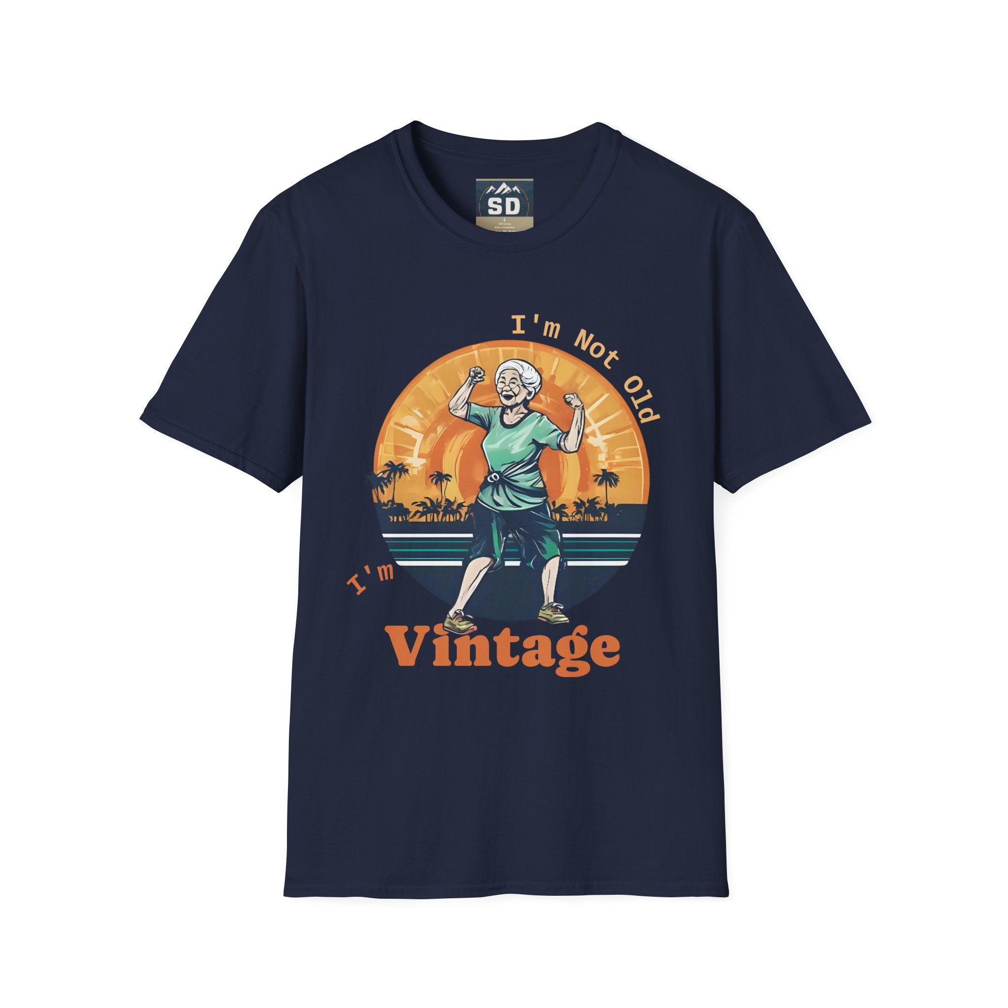 Vintage -I m not old - Zumba - T-Shirt