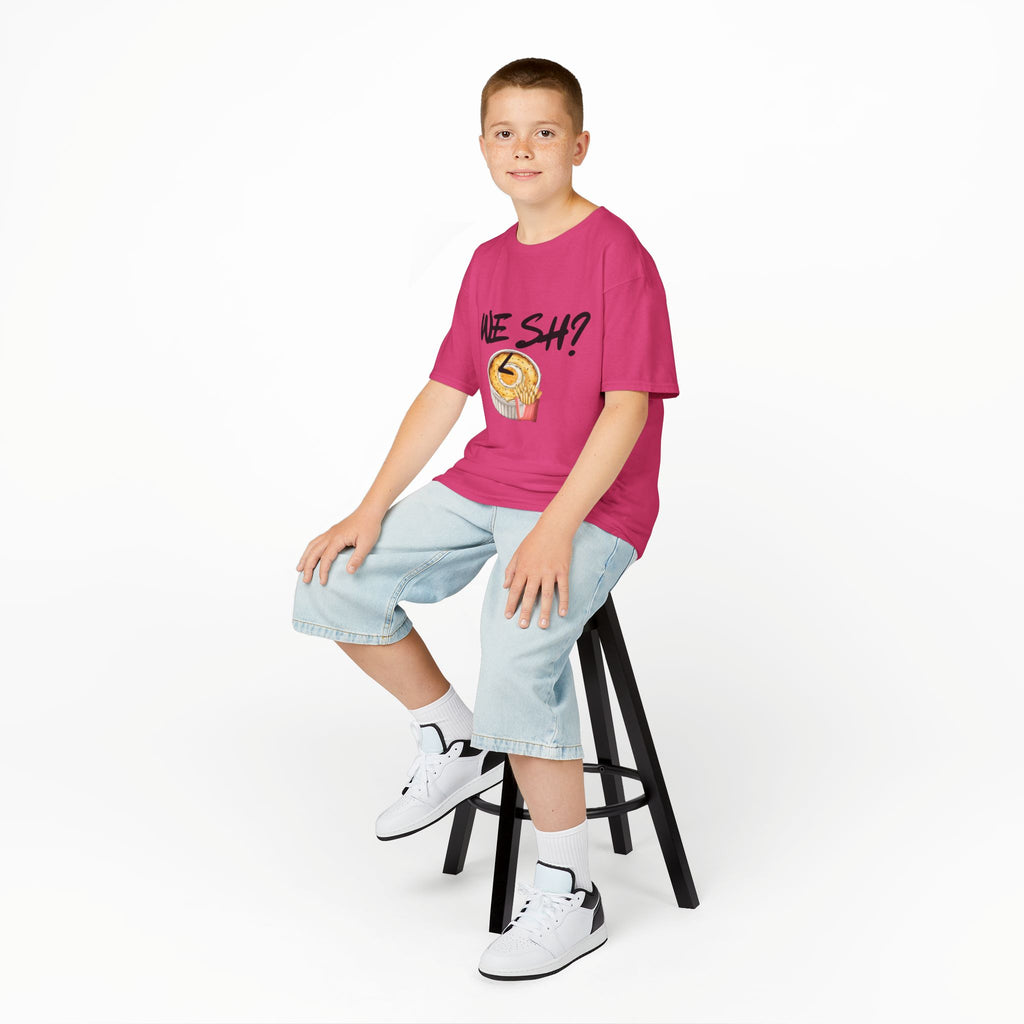 Kids T-Shirt Funny Wesh French North Dish Slang Tee