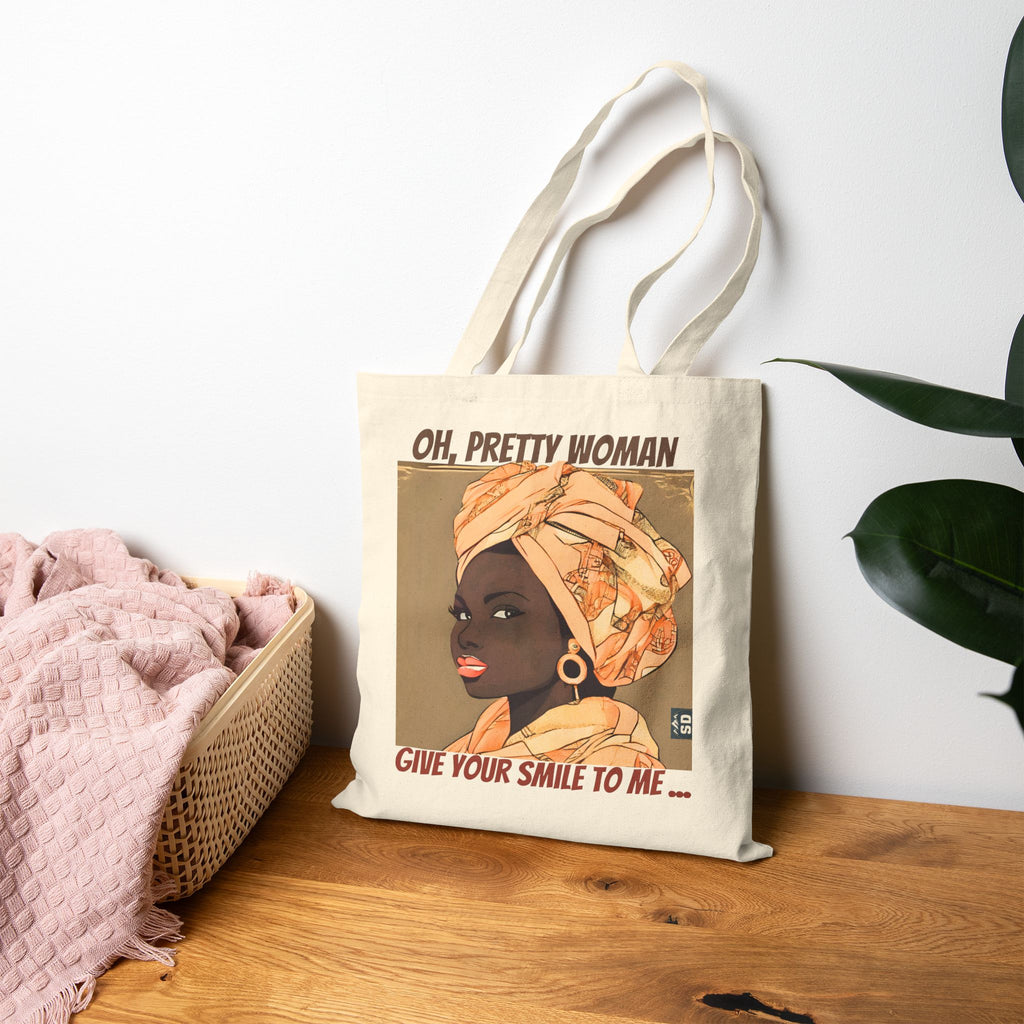 Oh, Pretty Woman  Tote Bag | Stylish Carryall for Everyday Use, Eco-Friendly Shopping Bag, Gifts for Her, Fashionable Tote