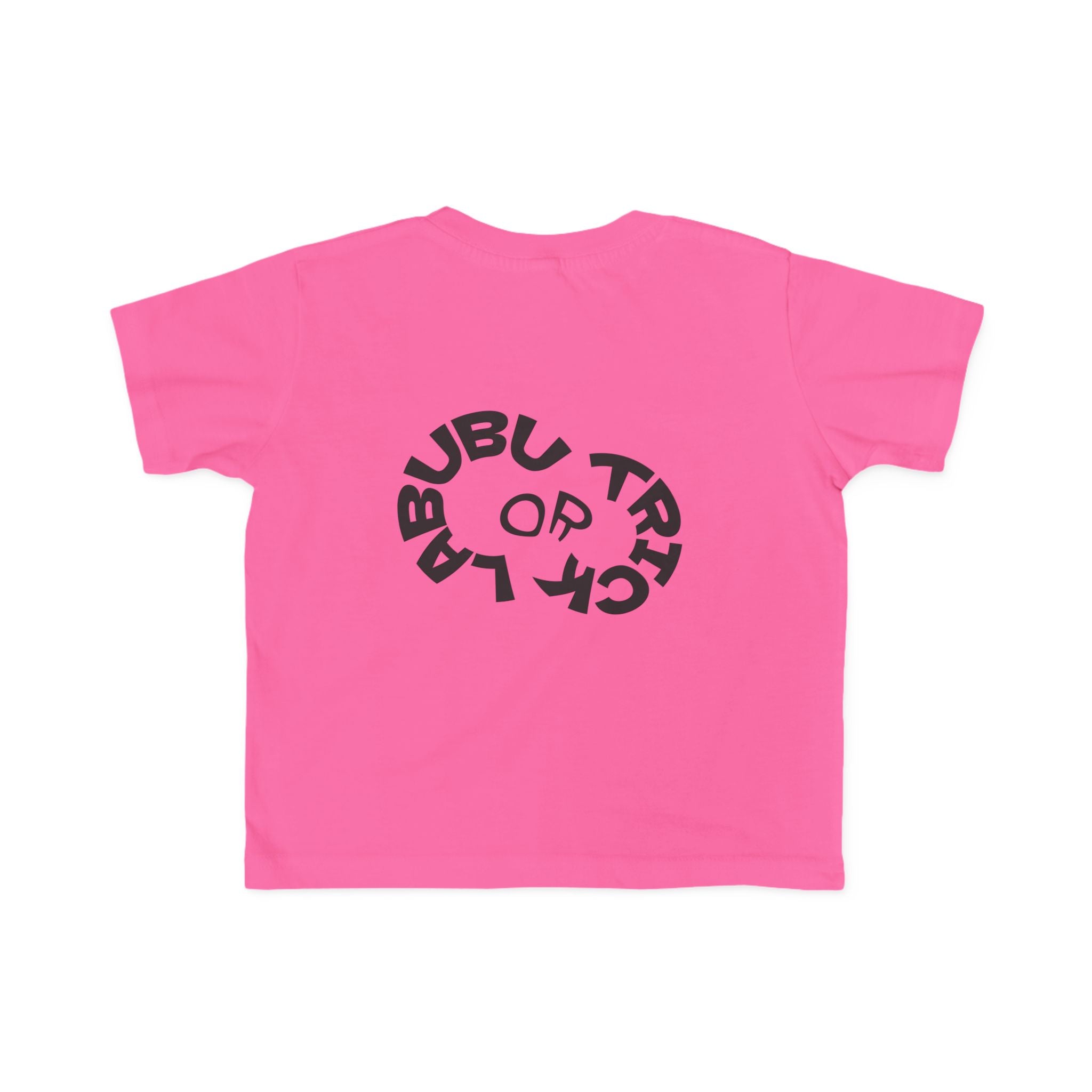 Halloween Toddler Tee with Pazuzu Labubu Toy Design