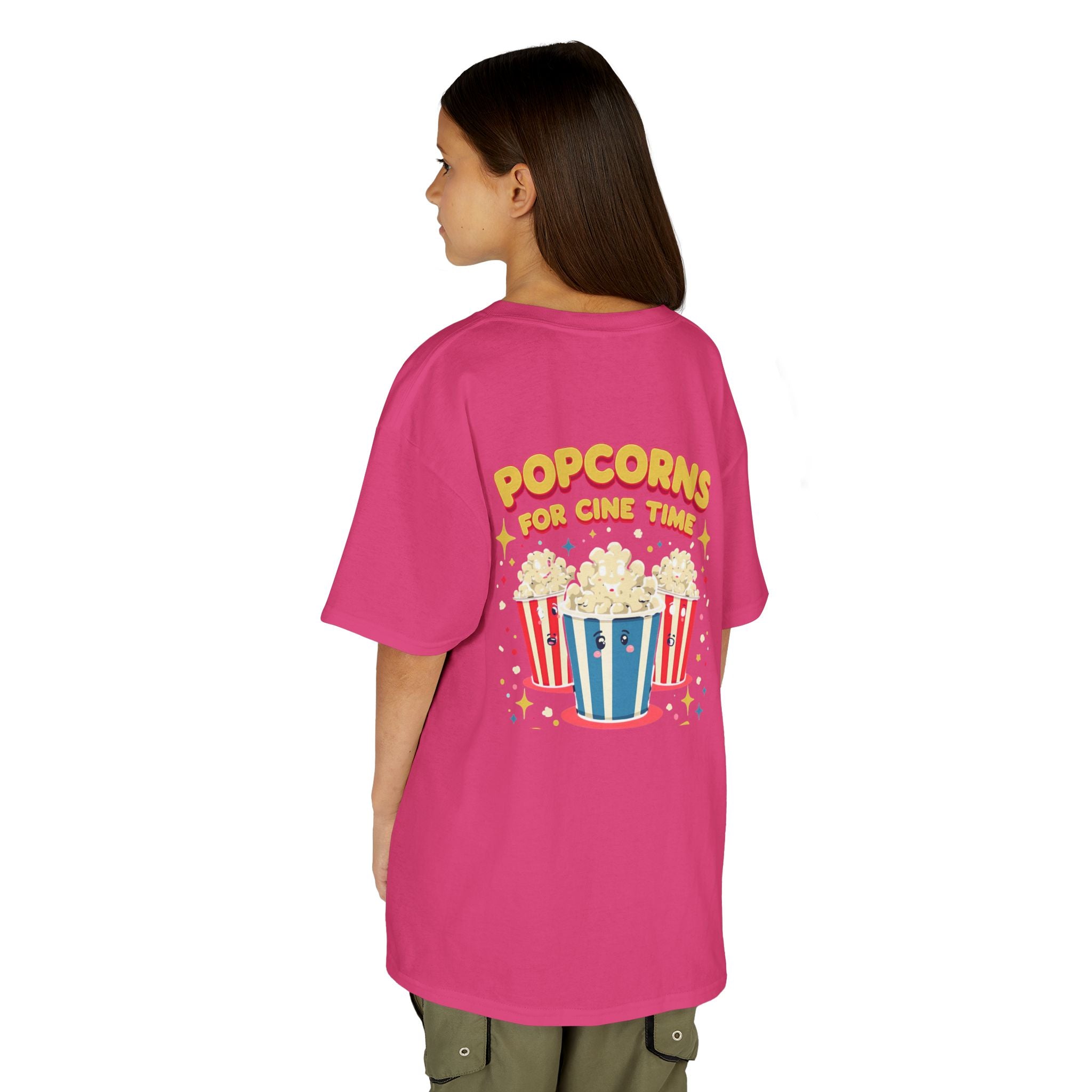 Kids Cinema T-Shirt, Fun Movie Tee for Children, Popcorn Graphic Shirt, Perfect for Movie Nights, Birthday Gift, Halloween Costume