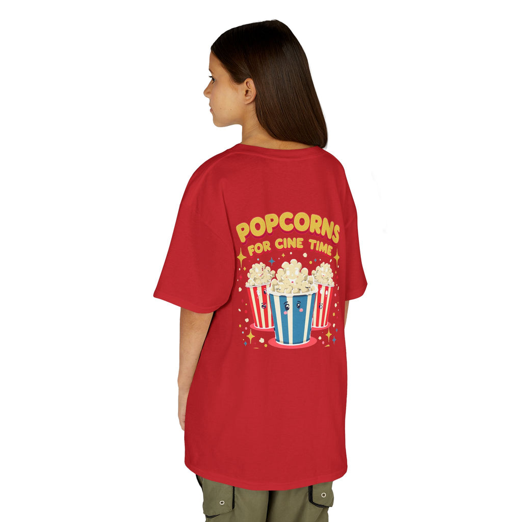 Kids Cinema T-Shirt, Fun Movie Tee for Children, Popcorn Graphic Shirt, Perfect for Movie Nights, Birthday Gift, Halloween Costume