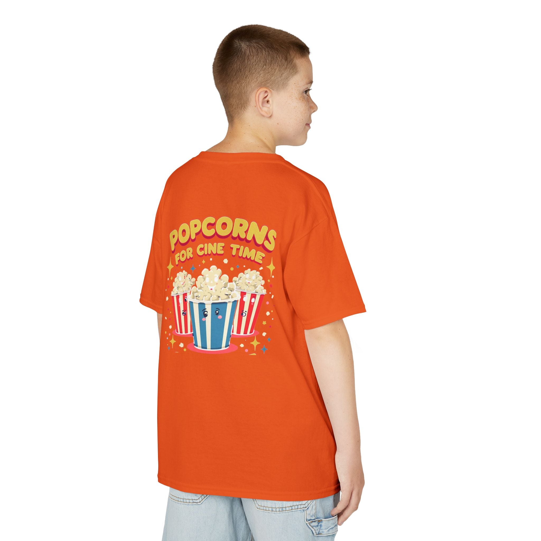 Kids Cinema T-Shirt, Fun Movie Tee for Children, Popcorn Graphic Shirt, Perfect for Movie Nights, Birthday Gift, Halloween Costume