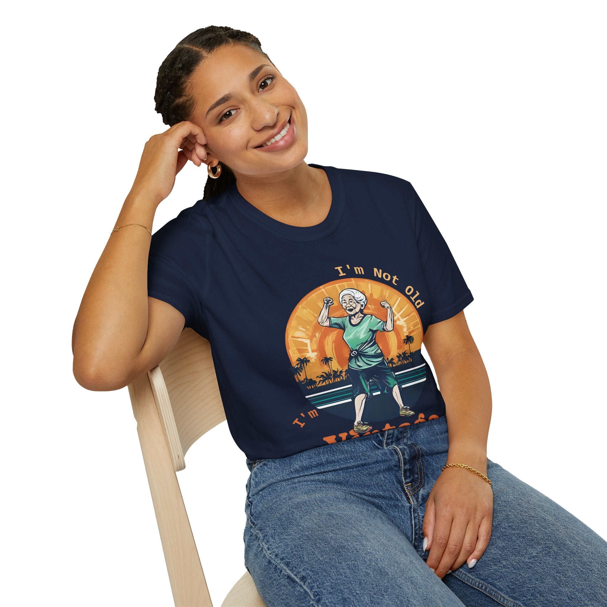 Vintage -I m not old - Zumba - T-Shirt