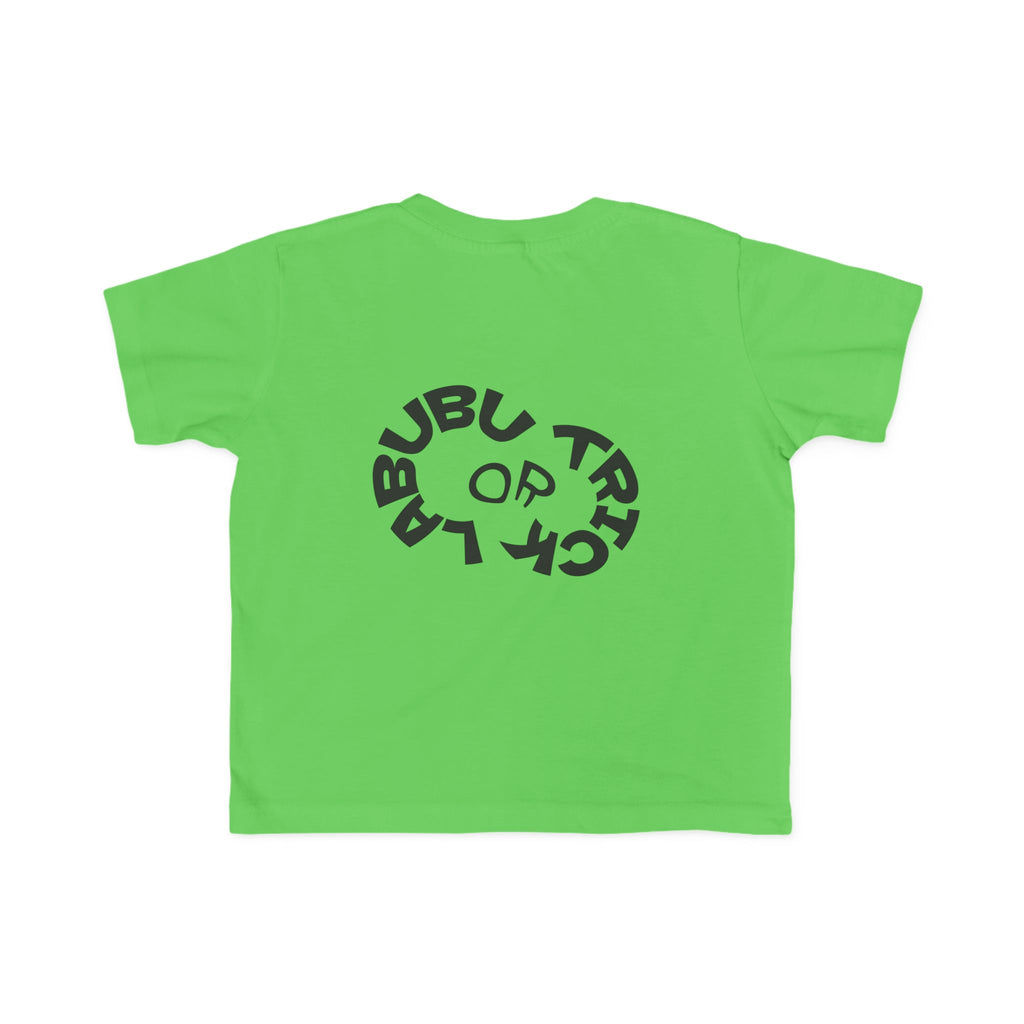 Toddler Halloween Tee with Labubu Witch Design