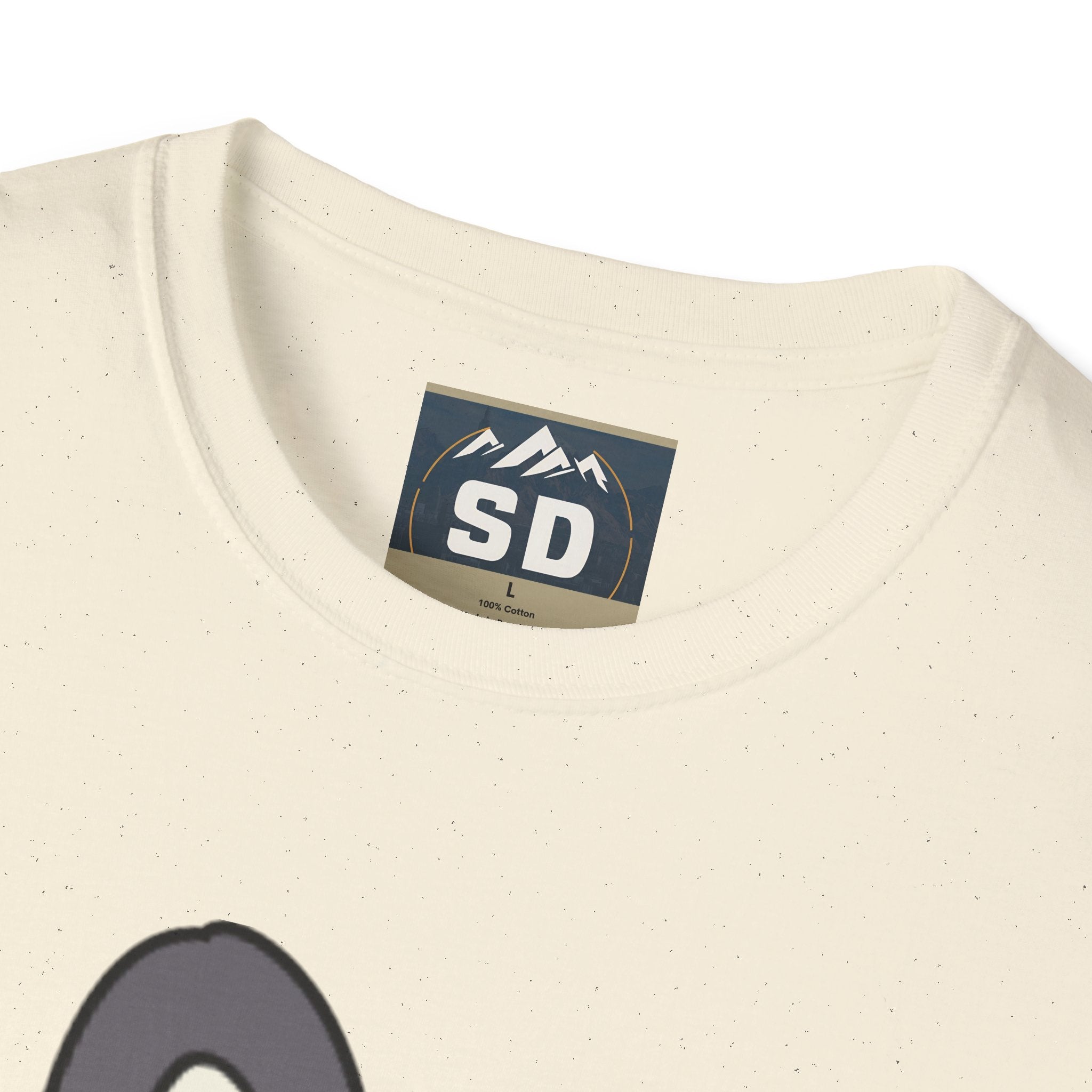 T-Shirt half labubu expensive joke Unisex Softstyle