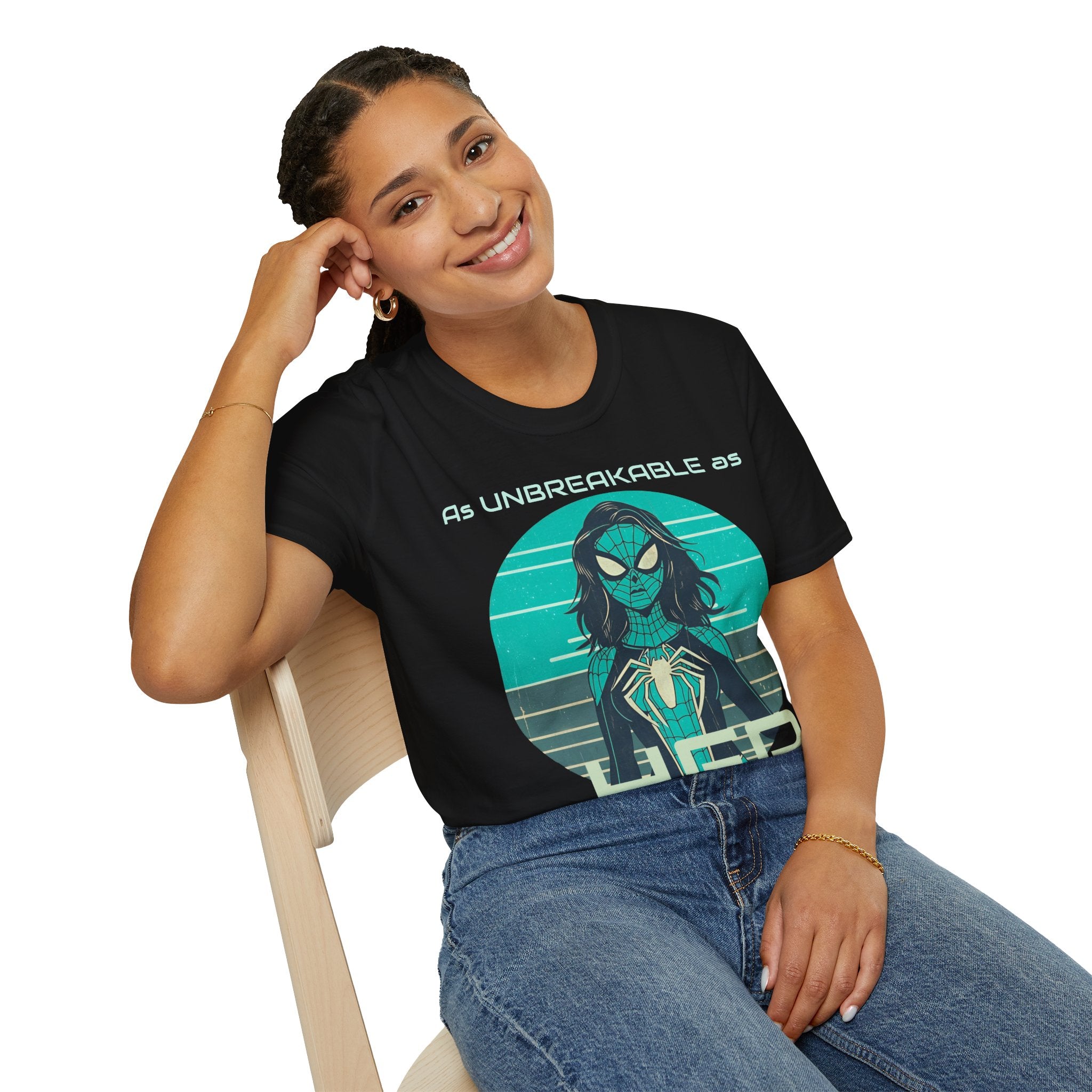 Spider-Woman Power  Vintage T-Shirt