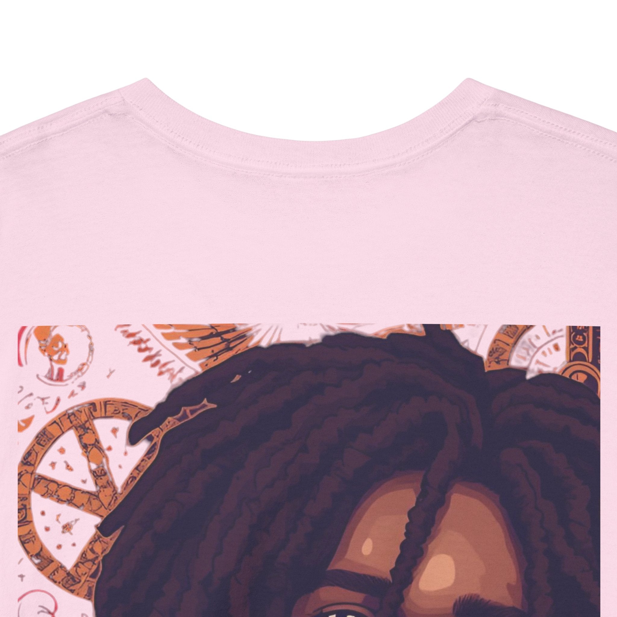 Unisex Heavy Cotton Tee with 'No Woman No Cry' Artwork, Vintage Tee, Music Lover Gift,  Inspired Shirt, Casual Streetwear