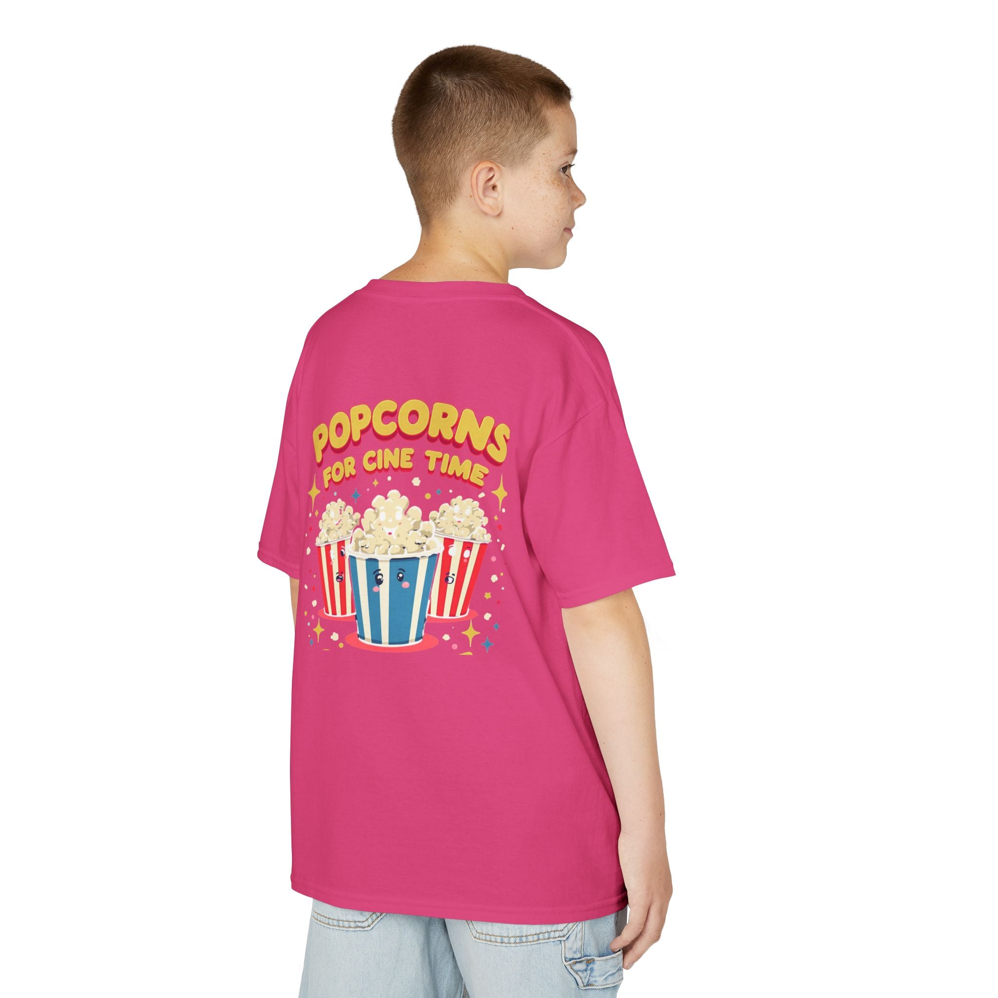 Kids Cinema T-Shirt, Fun Movie Tee for Children, Popcorn Graphic Shirt, Perfect for Movie Nights, Birthday Gift, Halloween Costume