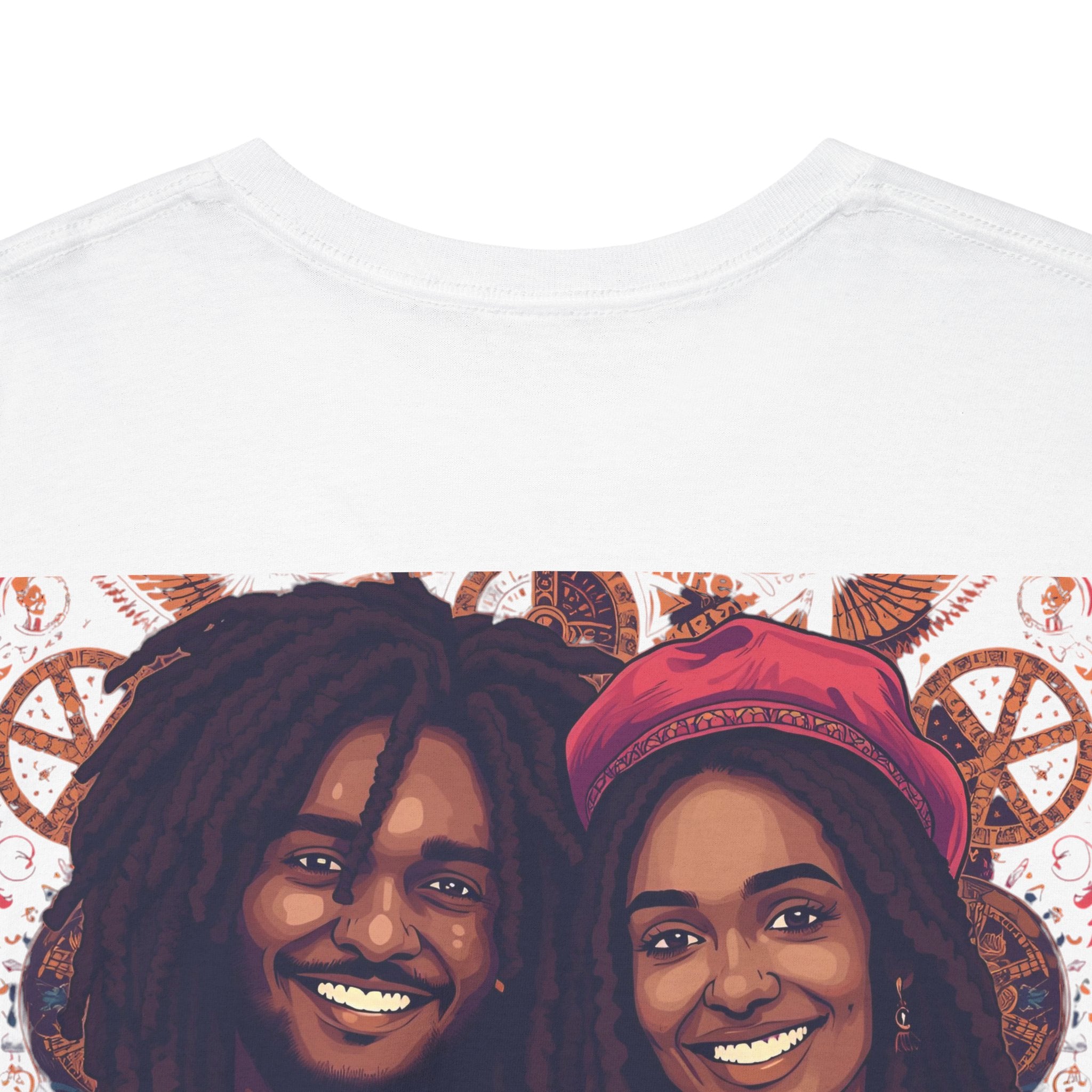 Unisex Heavy Cotton Tee with 'No Kids No Cry' Artwork, Vintage Tee, Music Lover Gift,  Inspired Shirt, Casual Streetwear