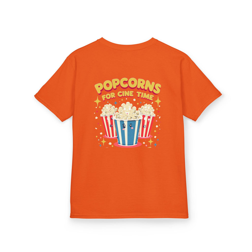 Kids Cinema T-Shirt, Fun Movie Tee for Children, Popcorn Graphic Shirt, Perfect for Movie Nights, Birthday Gift, Halloween Costume