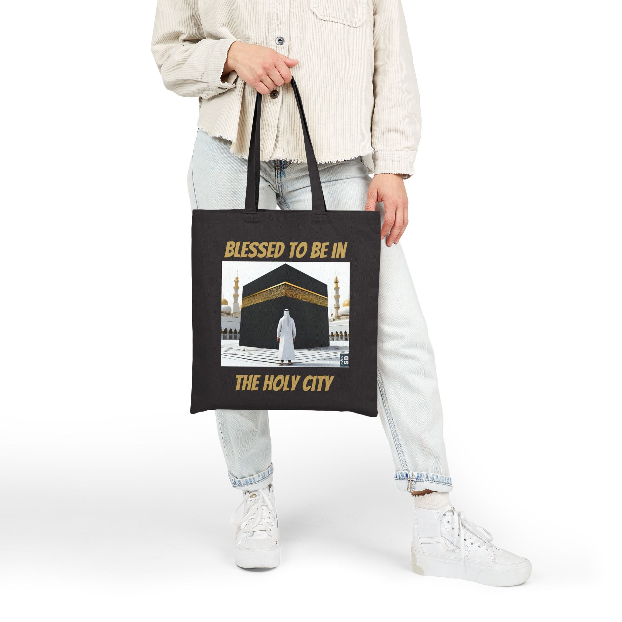 Canvas Tote Bag for Mekkah Pilgrimage, for Him